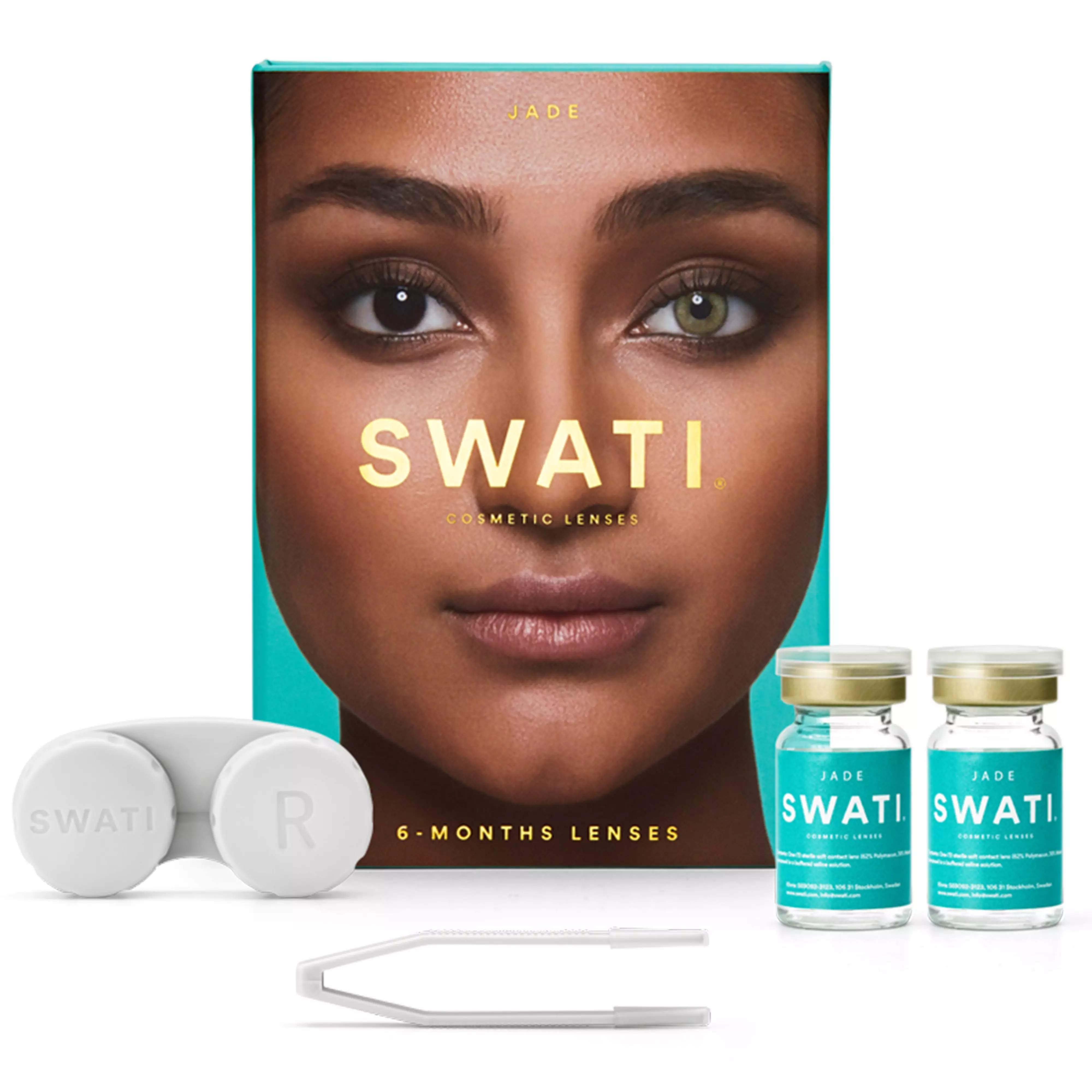 Swati Coloured Contact Lenses Months Jade