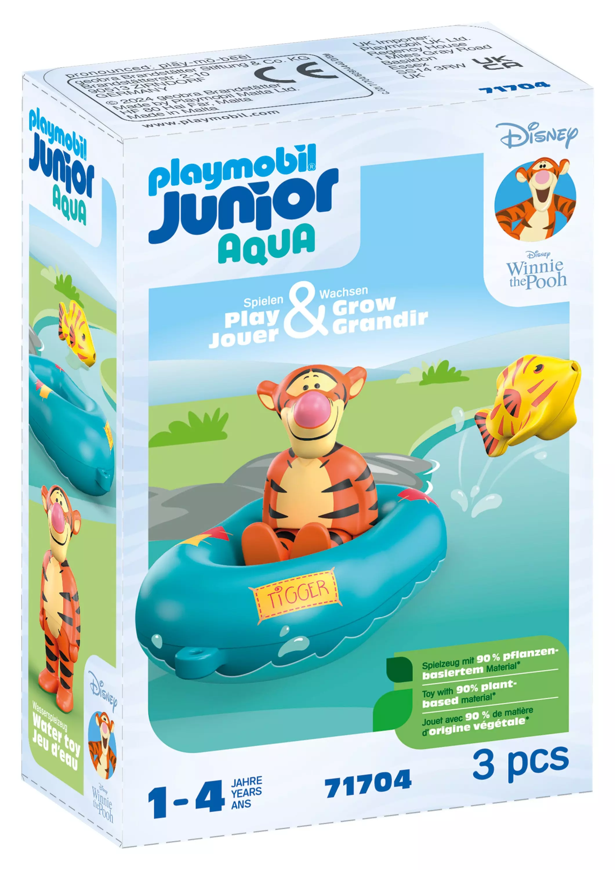 Playmobil ..Disney: Tiggers Rubber Boat Ride