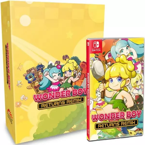 Wonder Boy Returns Remix Collectors Edition