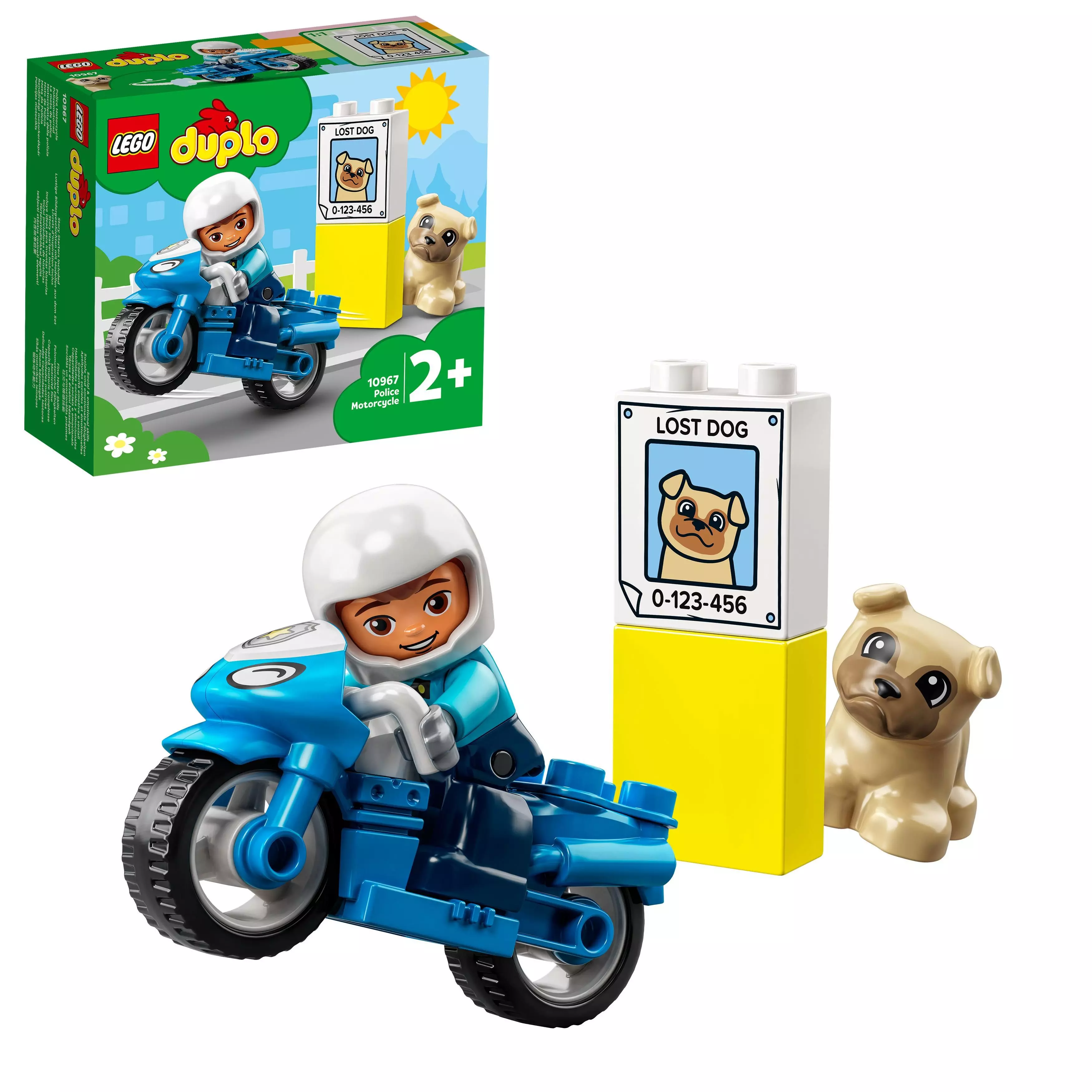 Lego Duplo Poliisimoottoripyörä 10967