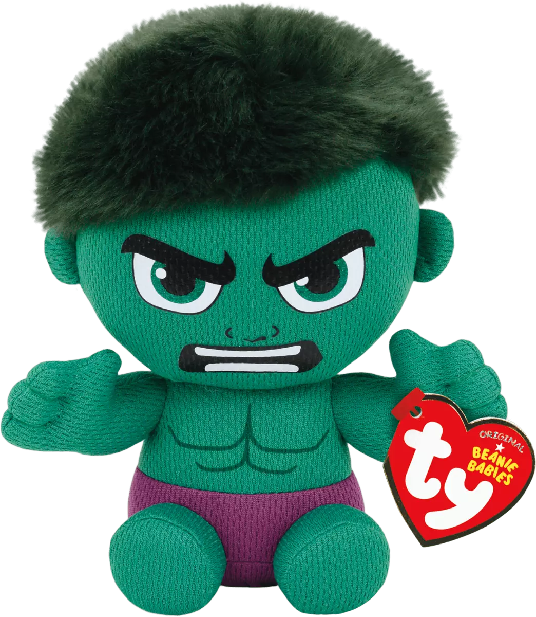 Ty Plush Beanie Boos Hulk Regular