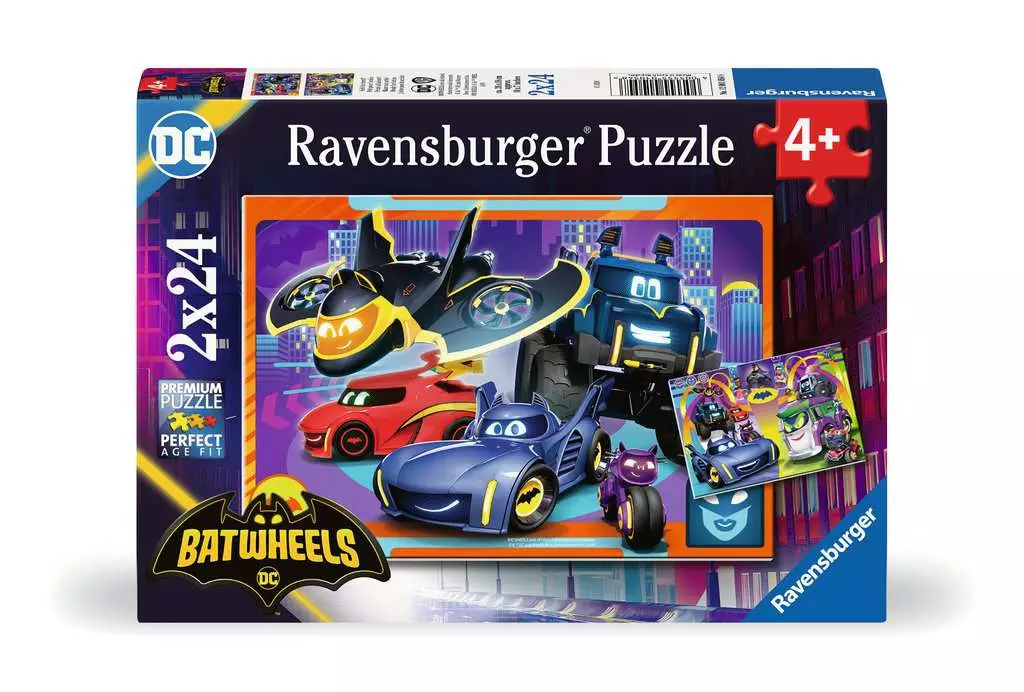 Ravensburger Puzzle Batwheels 2X24p