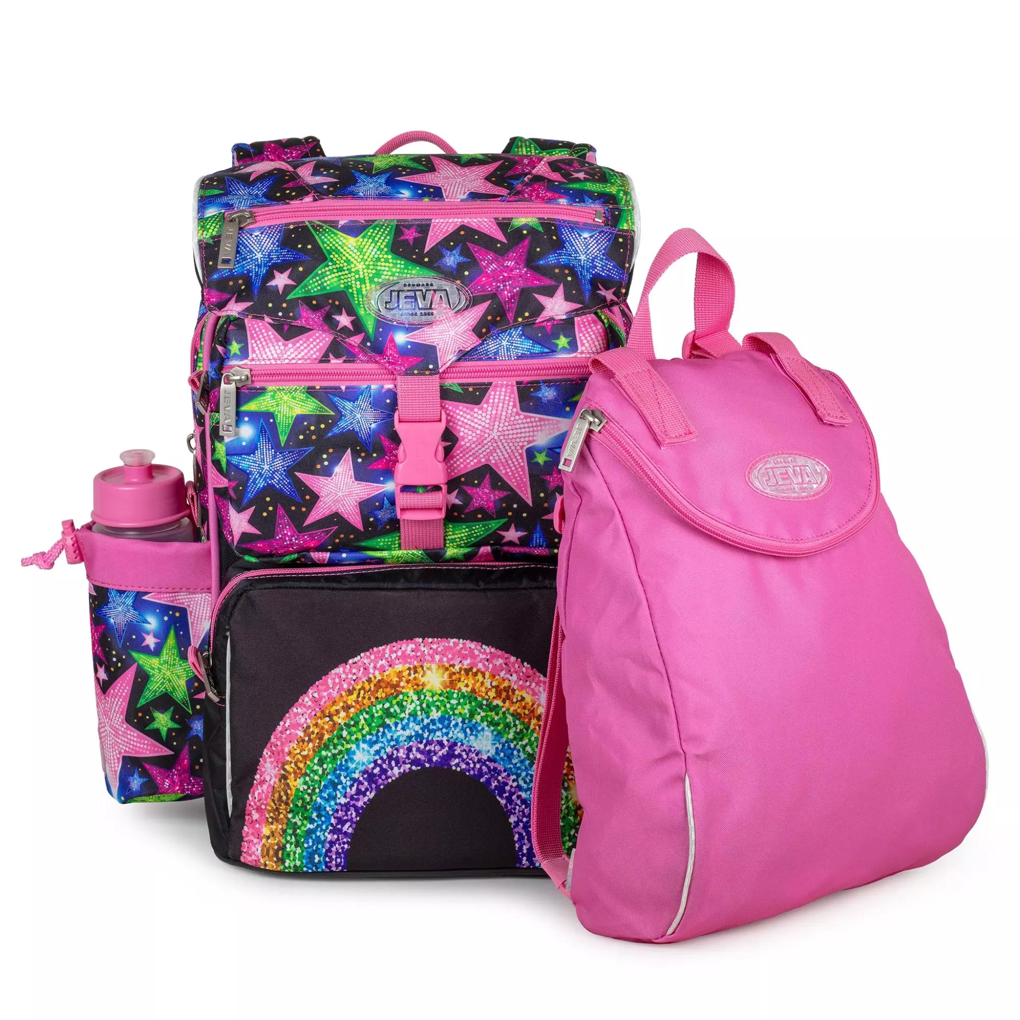 Jeva Schoolbag Plus L Beginners Rainbow