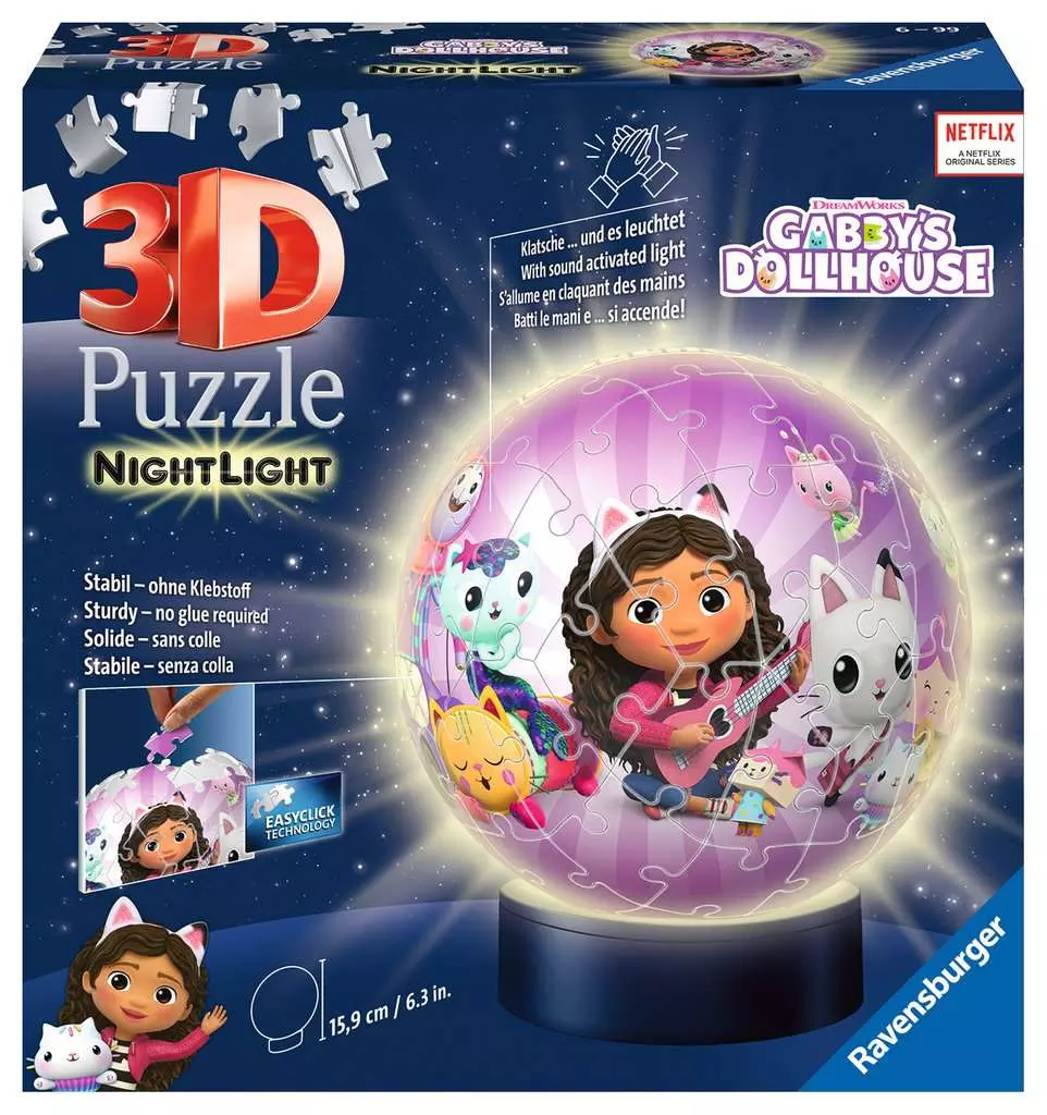 Ravensburger 3D Puzzle Gabbys Dollhouse Night