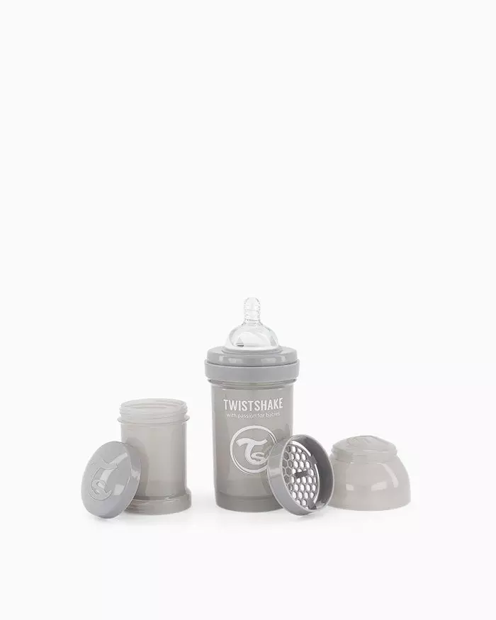 Twistshake Anti-Colic Baby Bottle Pastel Grey