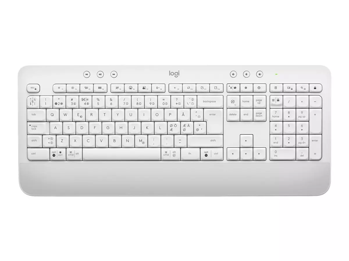 Logitech Signature K650 Keyboard Nordic Off