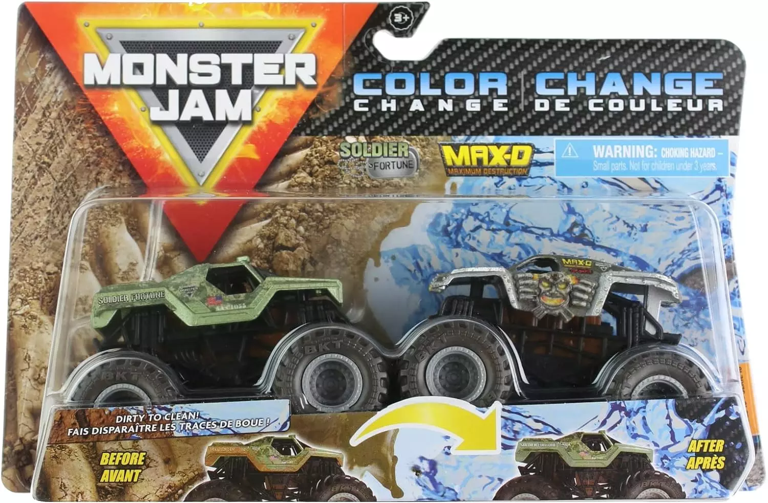 Monster Jam Color Change Soldier Fortune