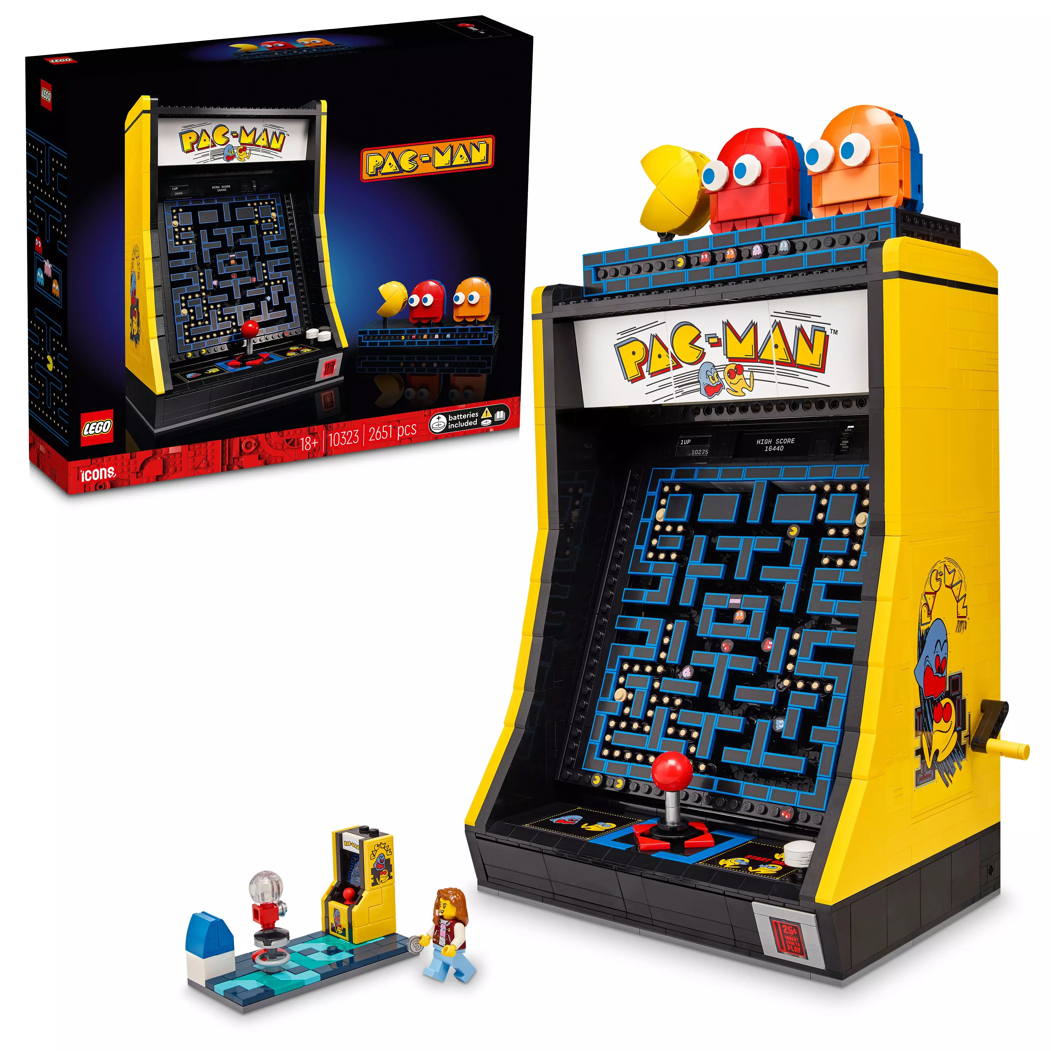 Lego Icons Pac-Man-Pelikone 10323