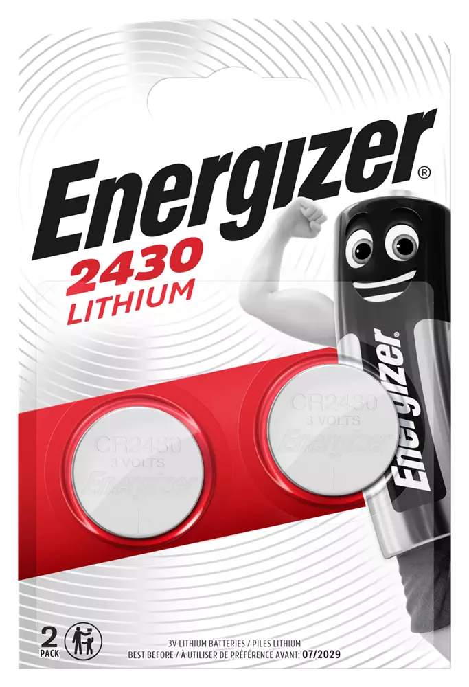 Energizer Battery Lithium S Cr2430 -Pack