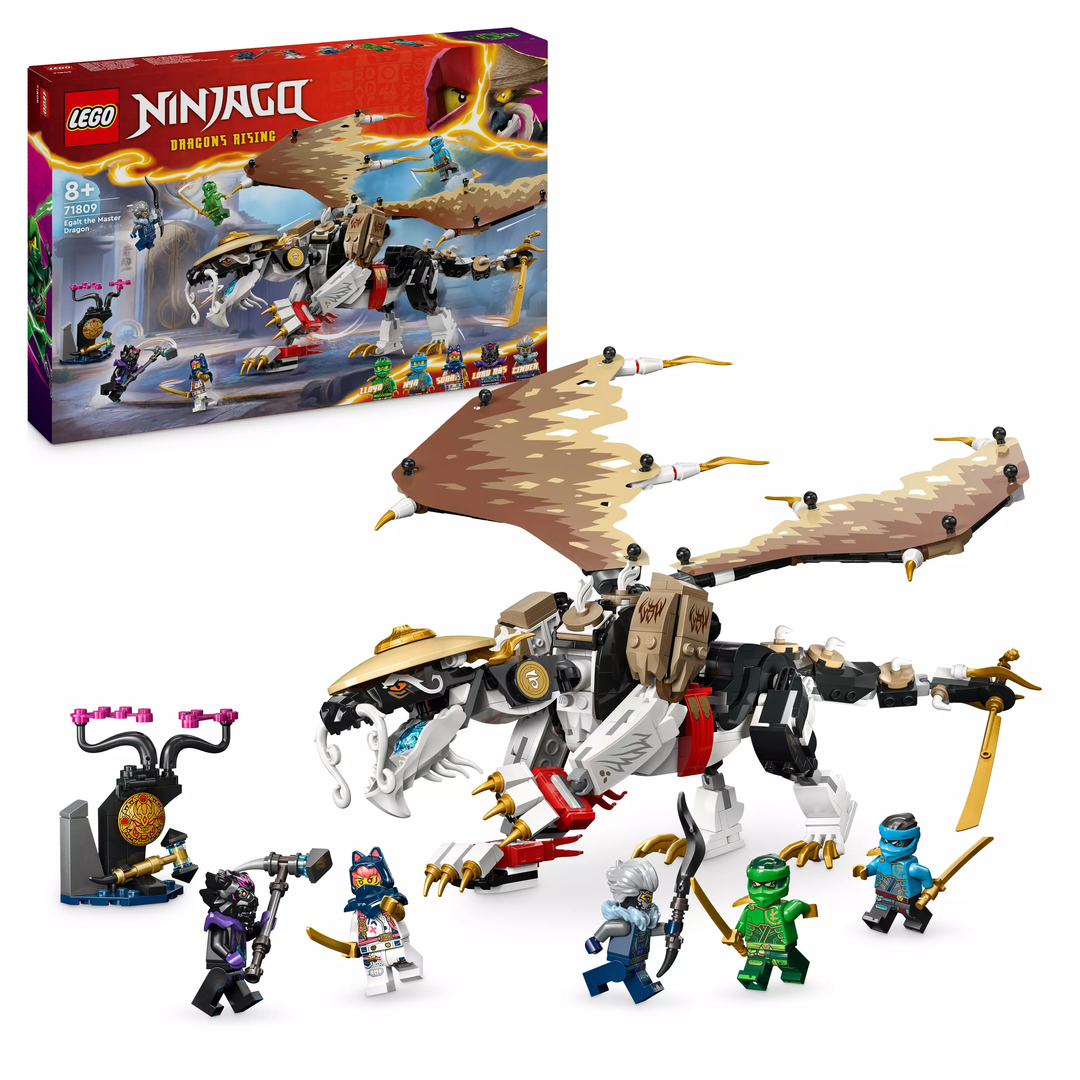 Lego Ninjago Egalt-Mestarilohikäärme 71809