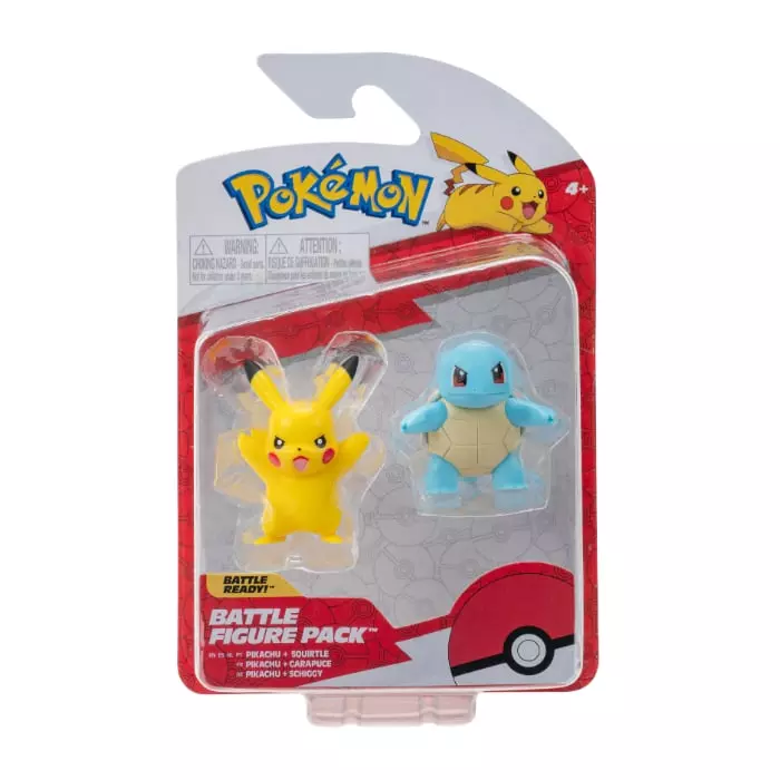 Pokemon Battle Figure Pk Squirtle And