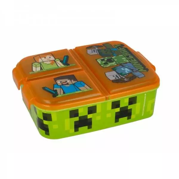 Stor Multi Compartment Sandwich Box Minecraft