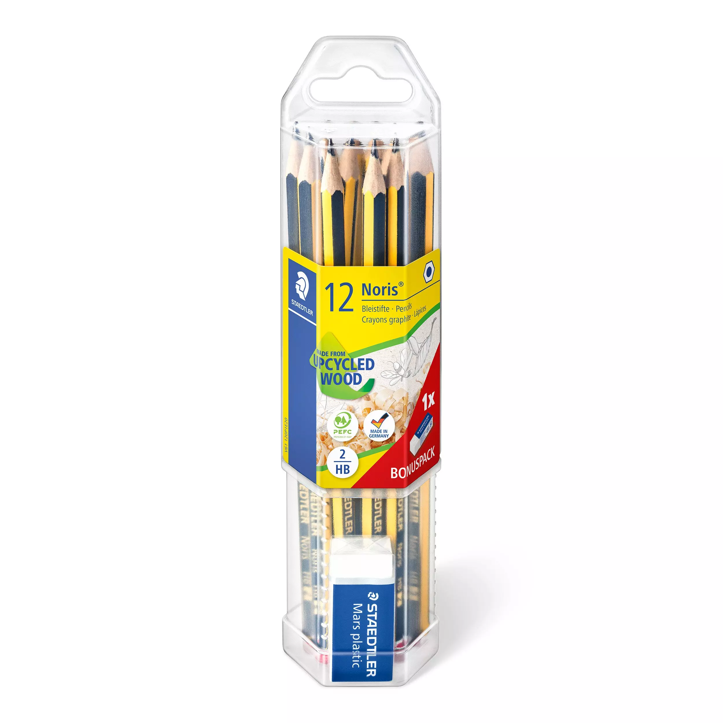 Staedtler Noris Classic Pencils, Incl. Eraser,