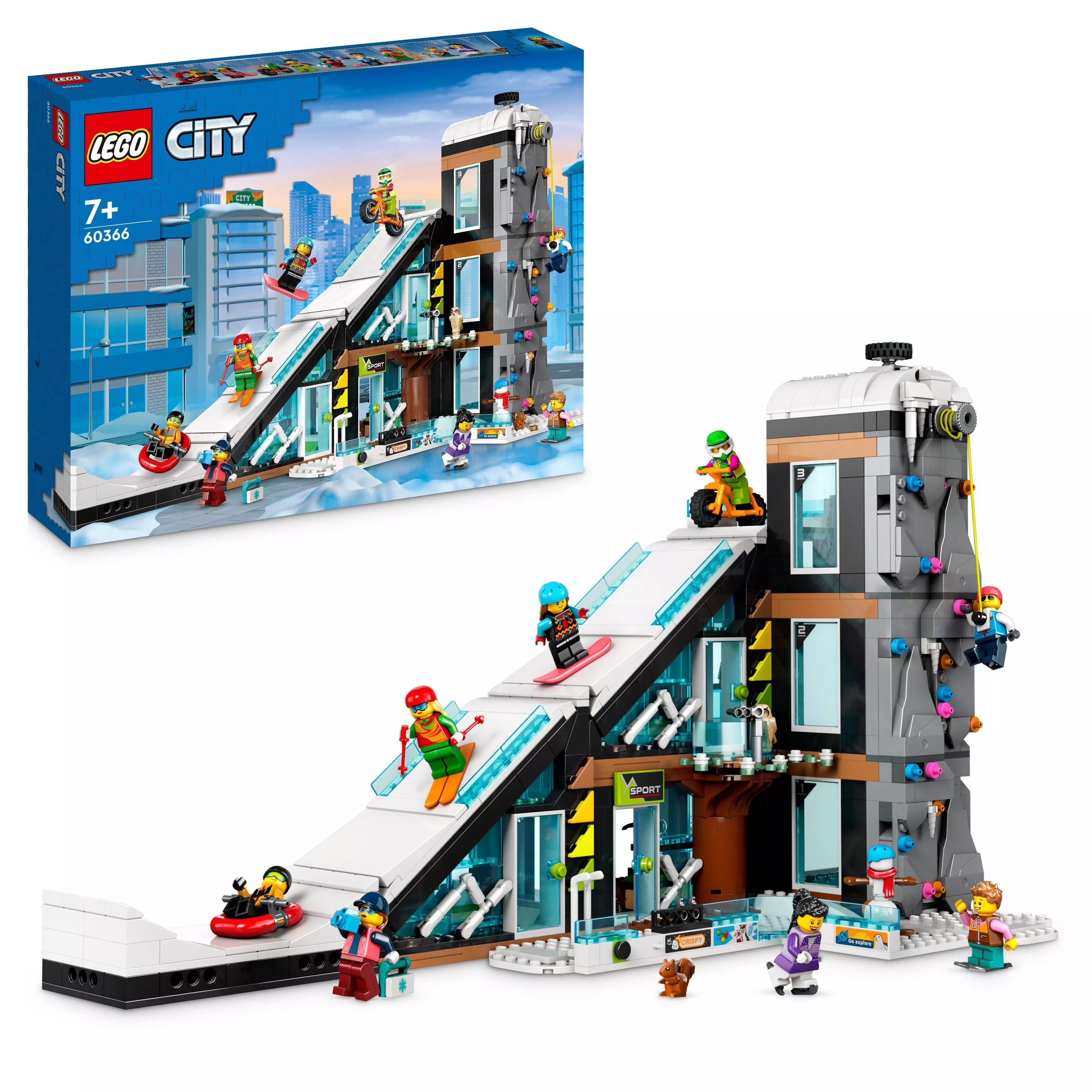 Lego City Laskettelu‑ Ja Kiipeilykeskus 60366