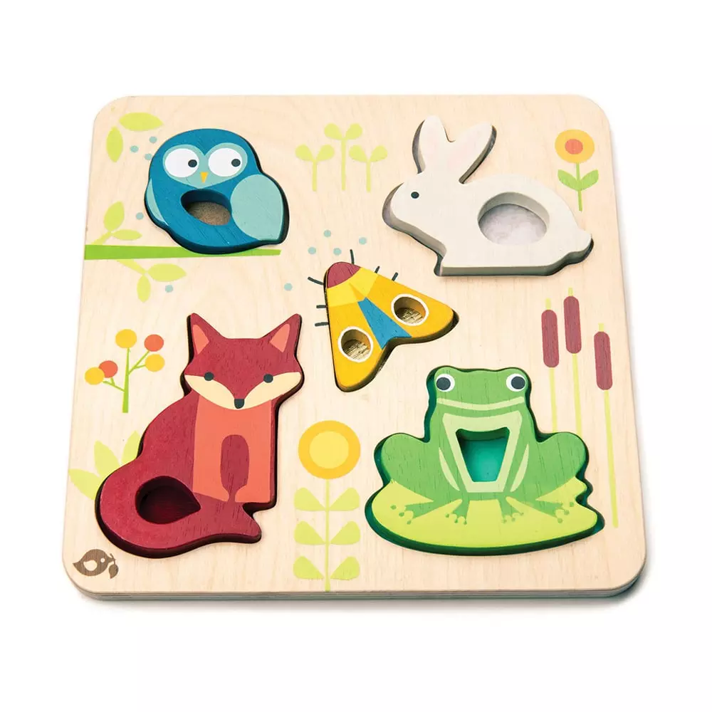 Tender Leaf Puzzle Pcs Touchy Feely