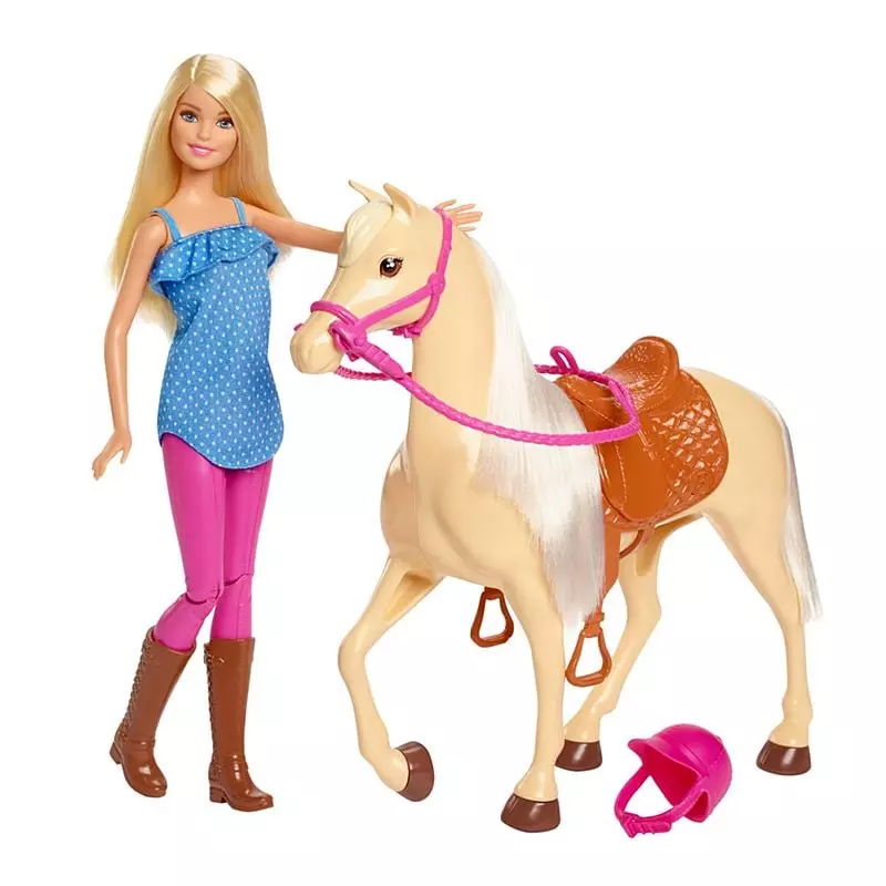 Barbie Horse And Rider Fxh13