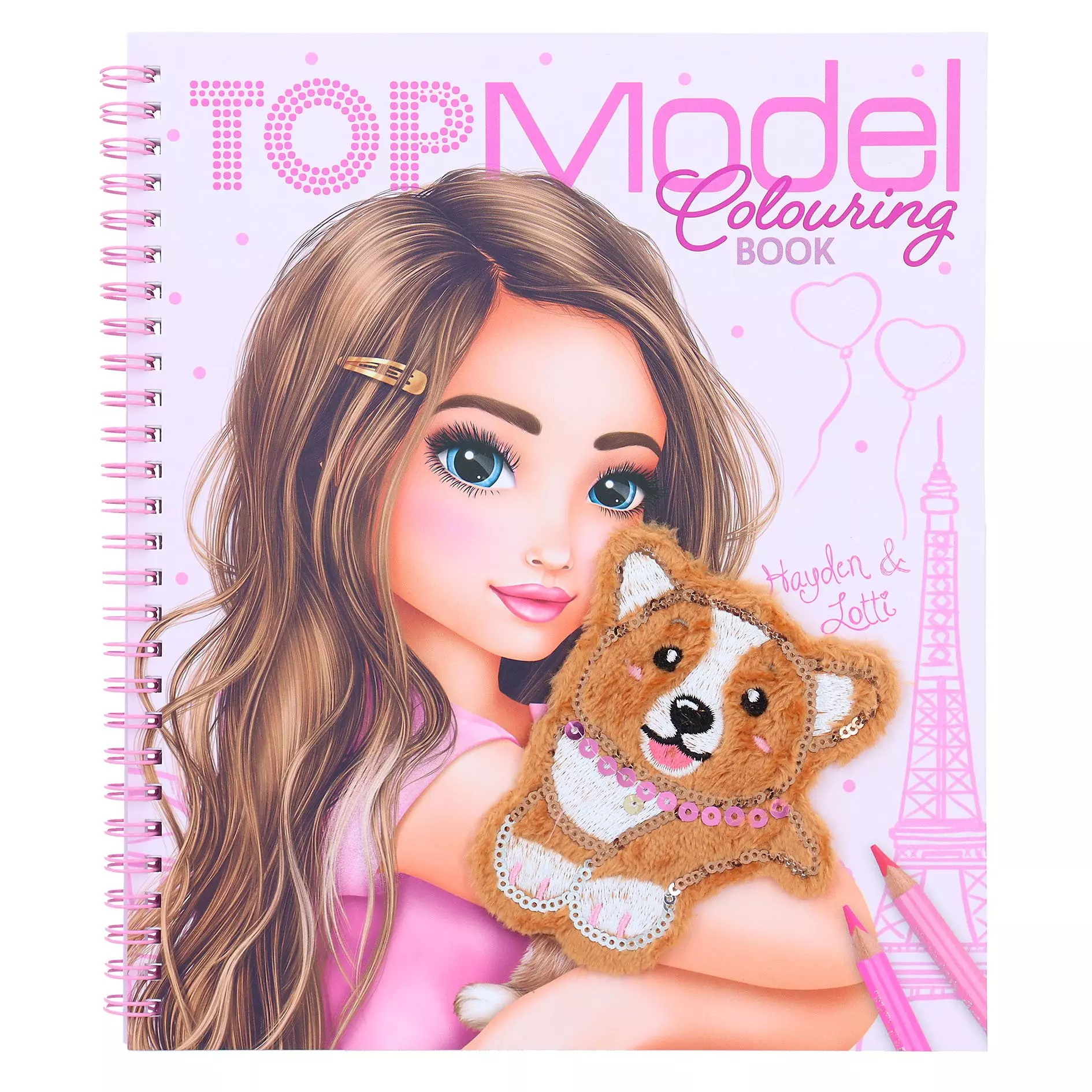 Topmodel Colouring Book Corgi 0412083