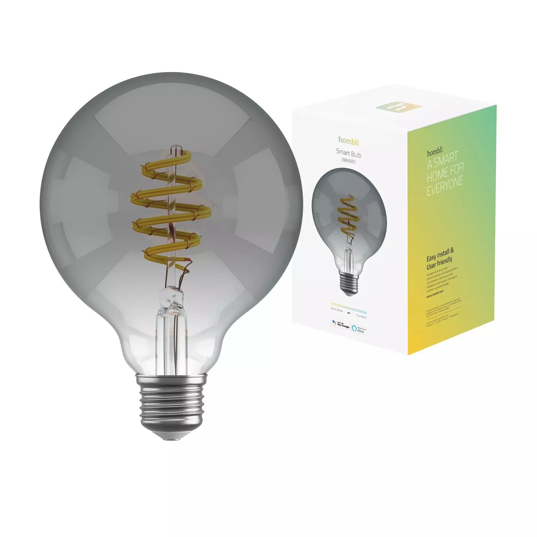 Hombli Smart Bulb G95 Cct Filament