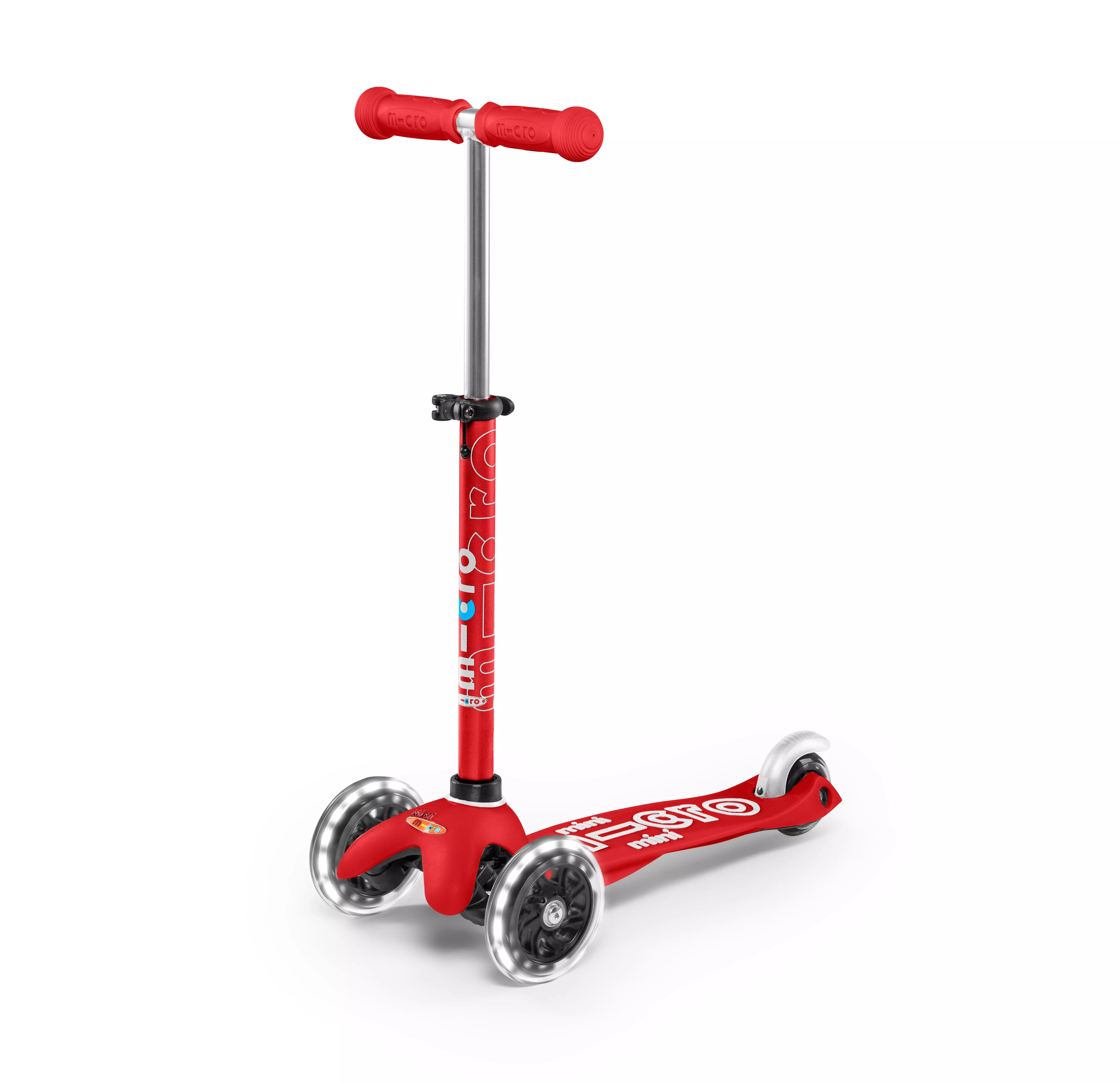 Micro Mini Deluxe Led Scooter Red