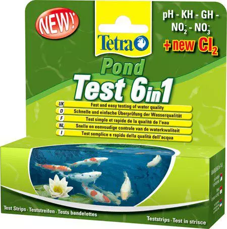 Tetra Pond Test 6In1 25Pcs