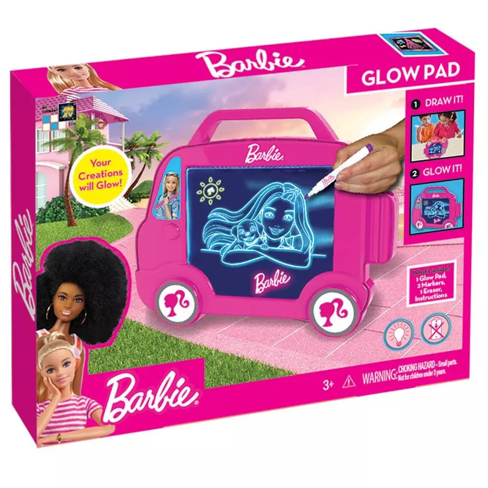 Barbie Drawing Board Glow Pad Am-5114