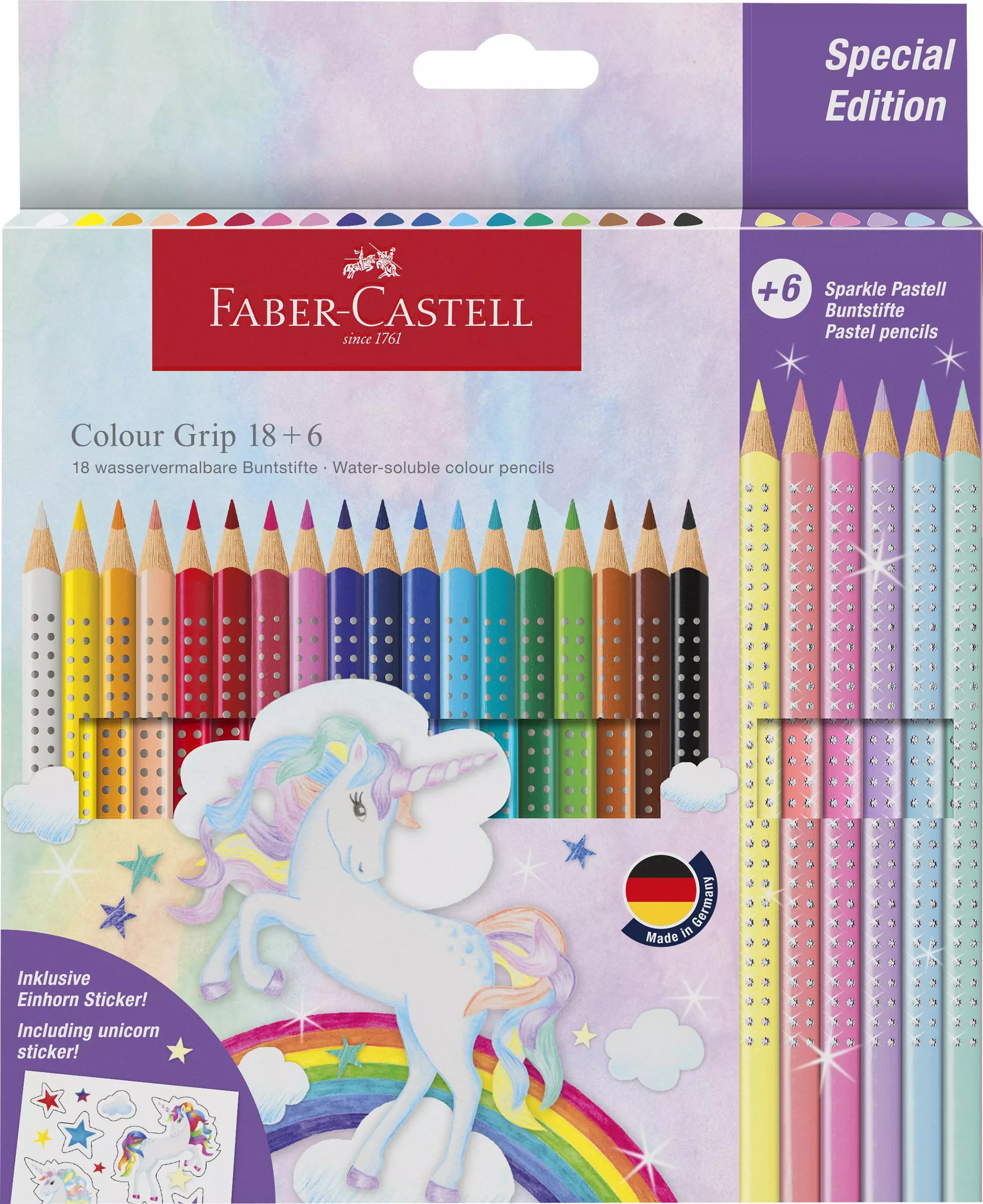 Faber-Castell Cp Colour Grip Unicorn Plus