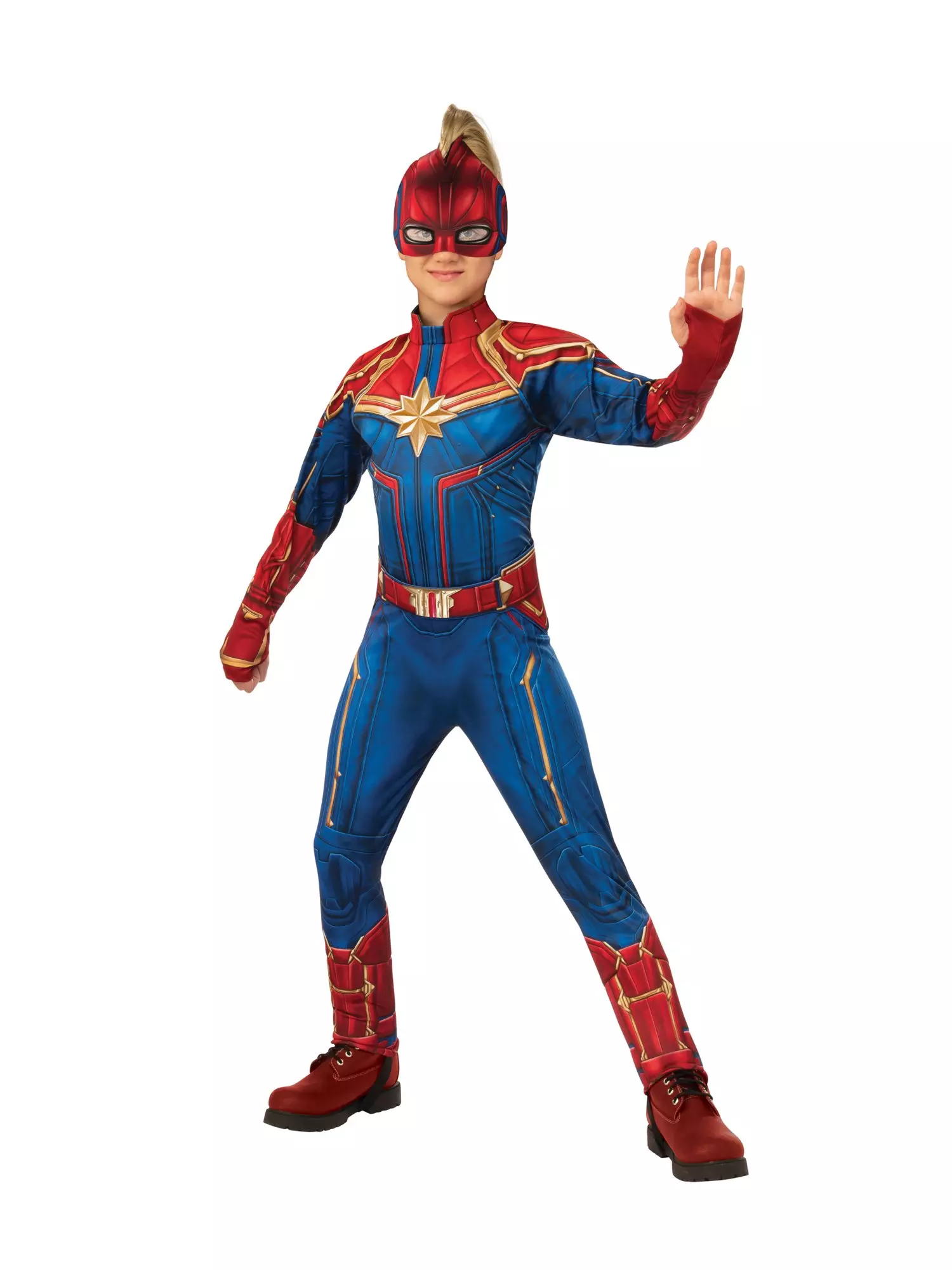 Rubies Deluxe Costume Captain Marvel Cm