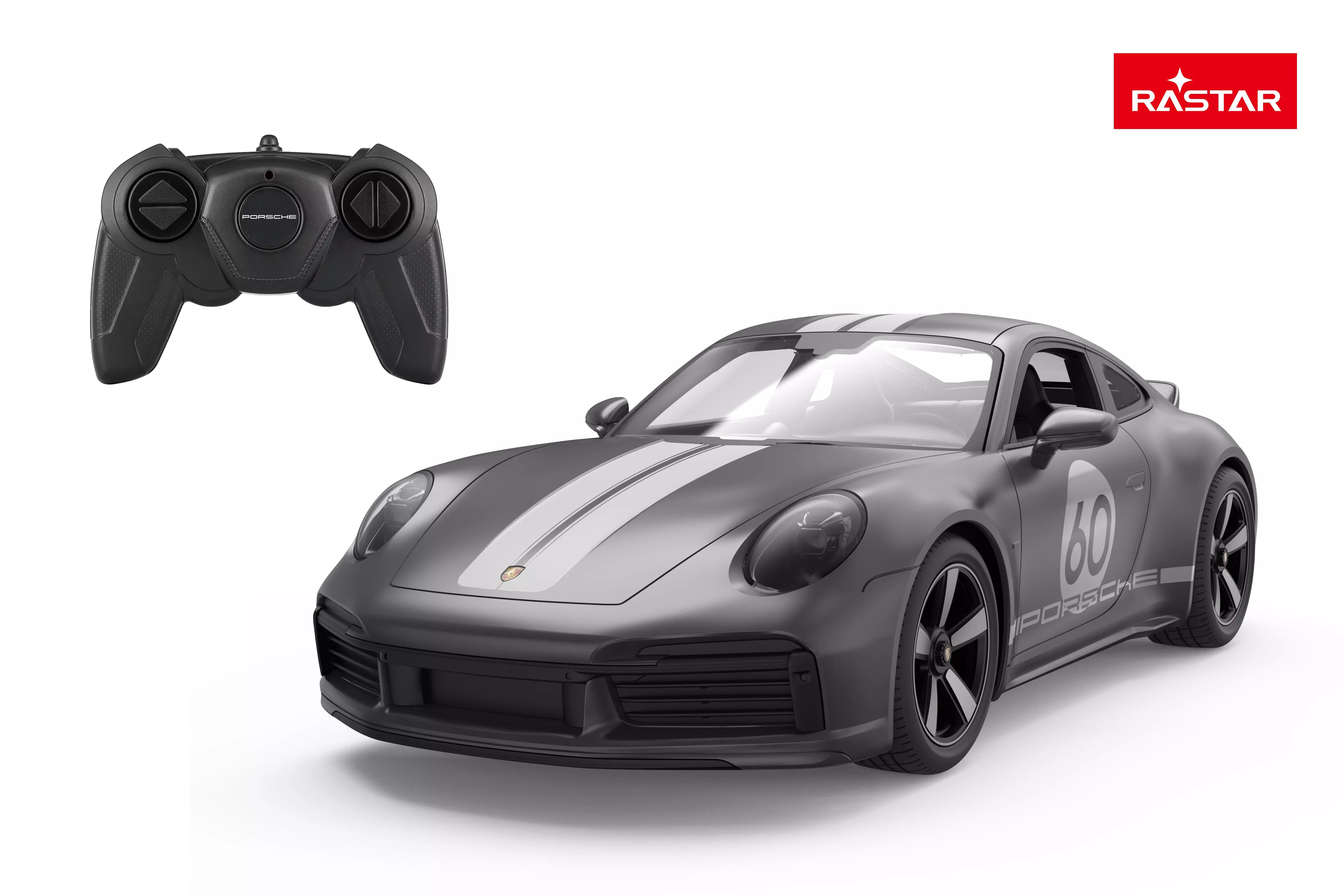 Rastar R-C :Porsche Sport Classic Grey