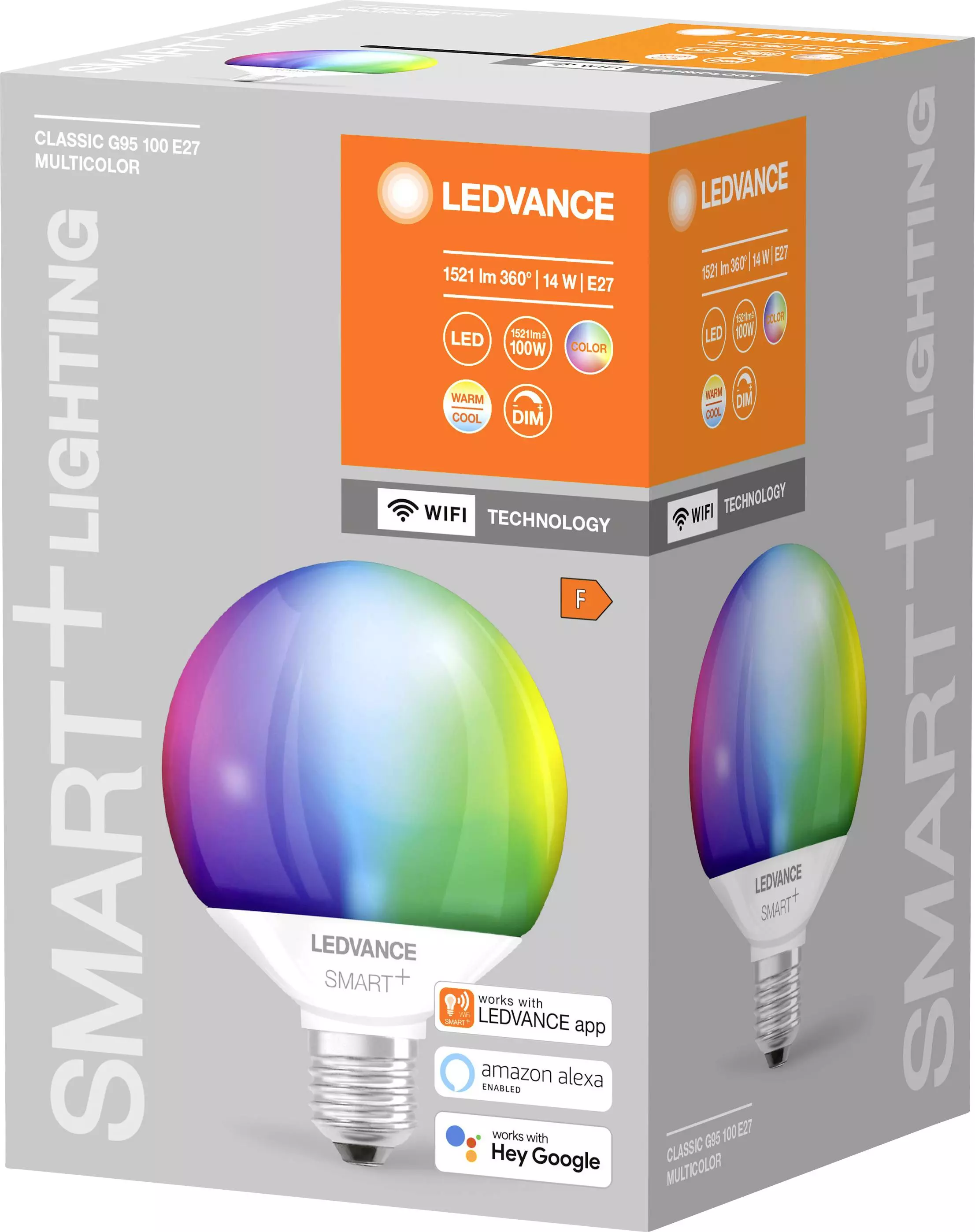 Ledvance Smartplus G95 Globe 1521Lm 14W-Rgbw