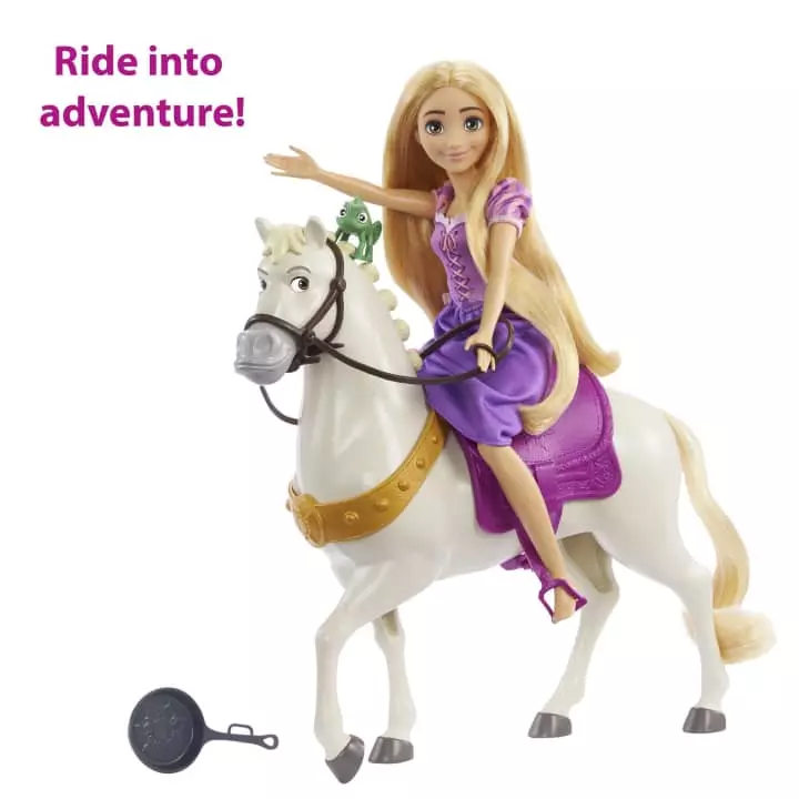 Disney Princess Rapunzel Doll And Horse