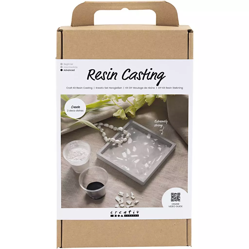 Craft Kit Resin Casting Square Tray