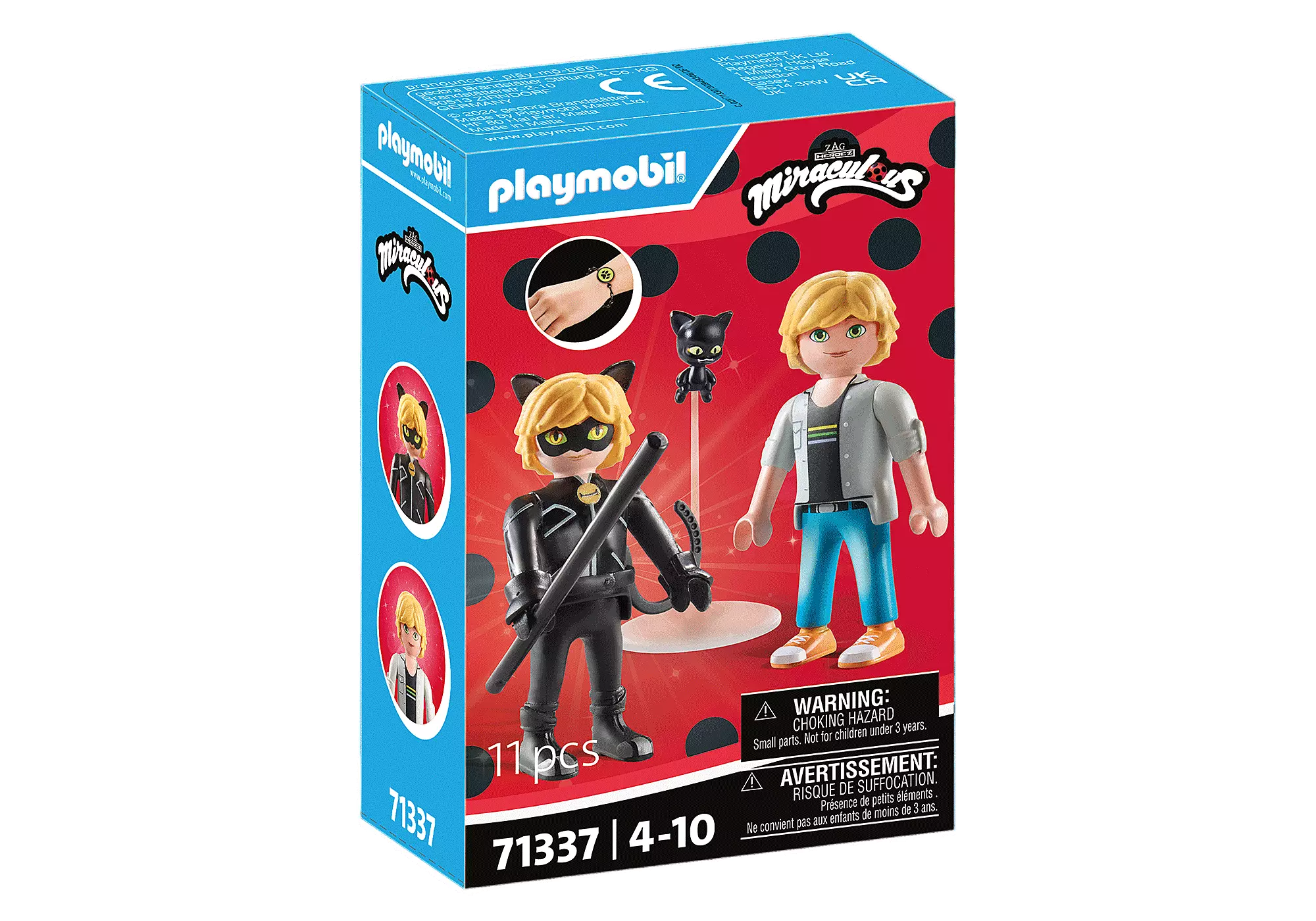 Playmobil Miraculous: Adriencat Noir 71337
