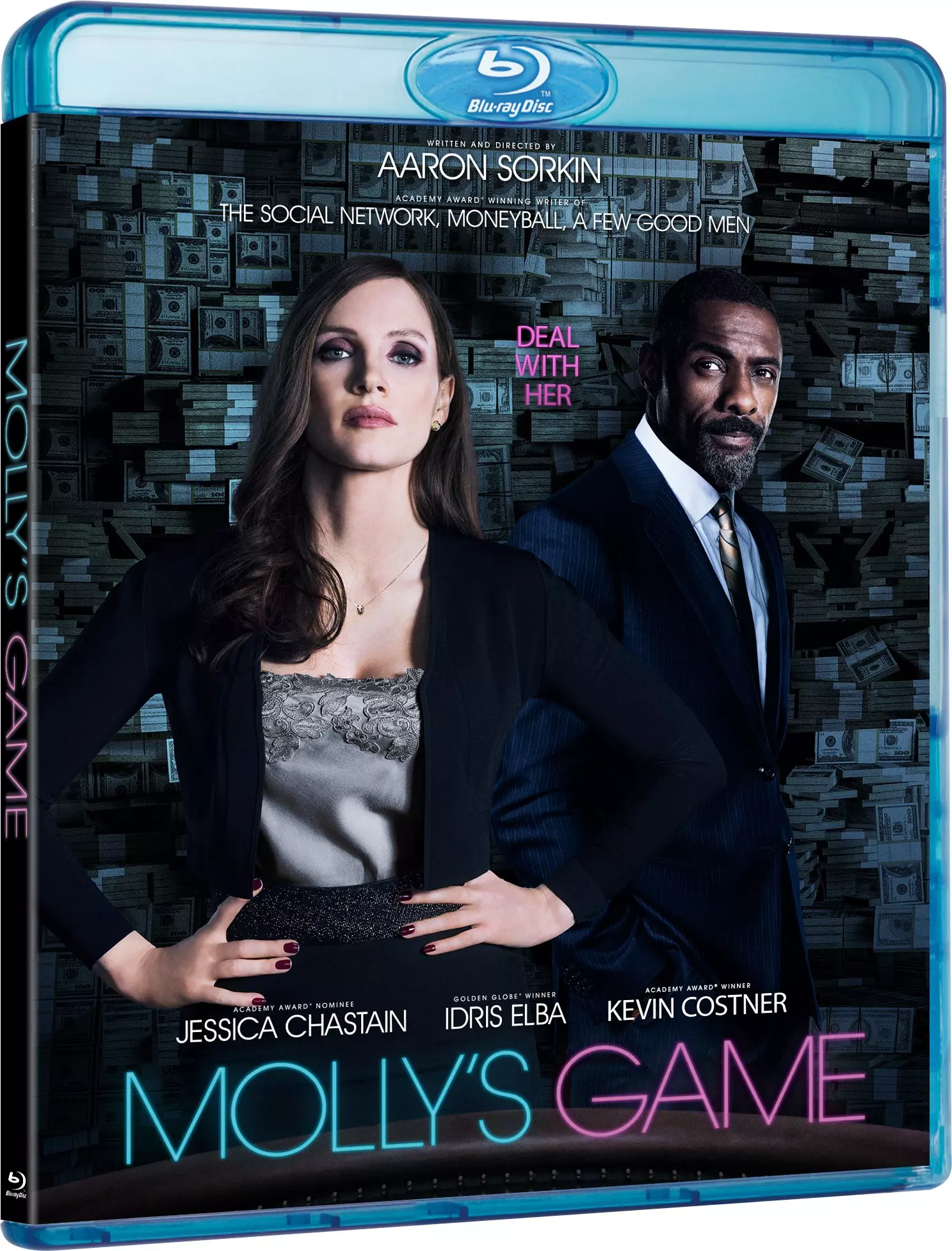 Mollys Game Blu-Ray