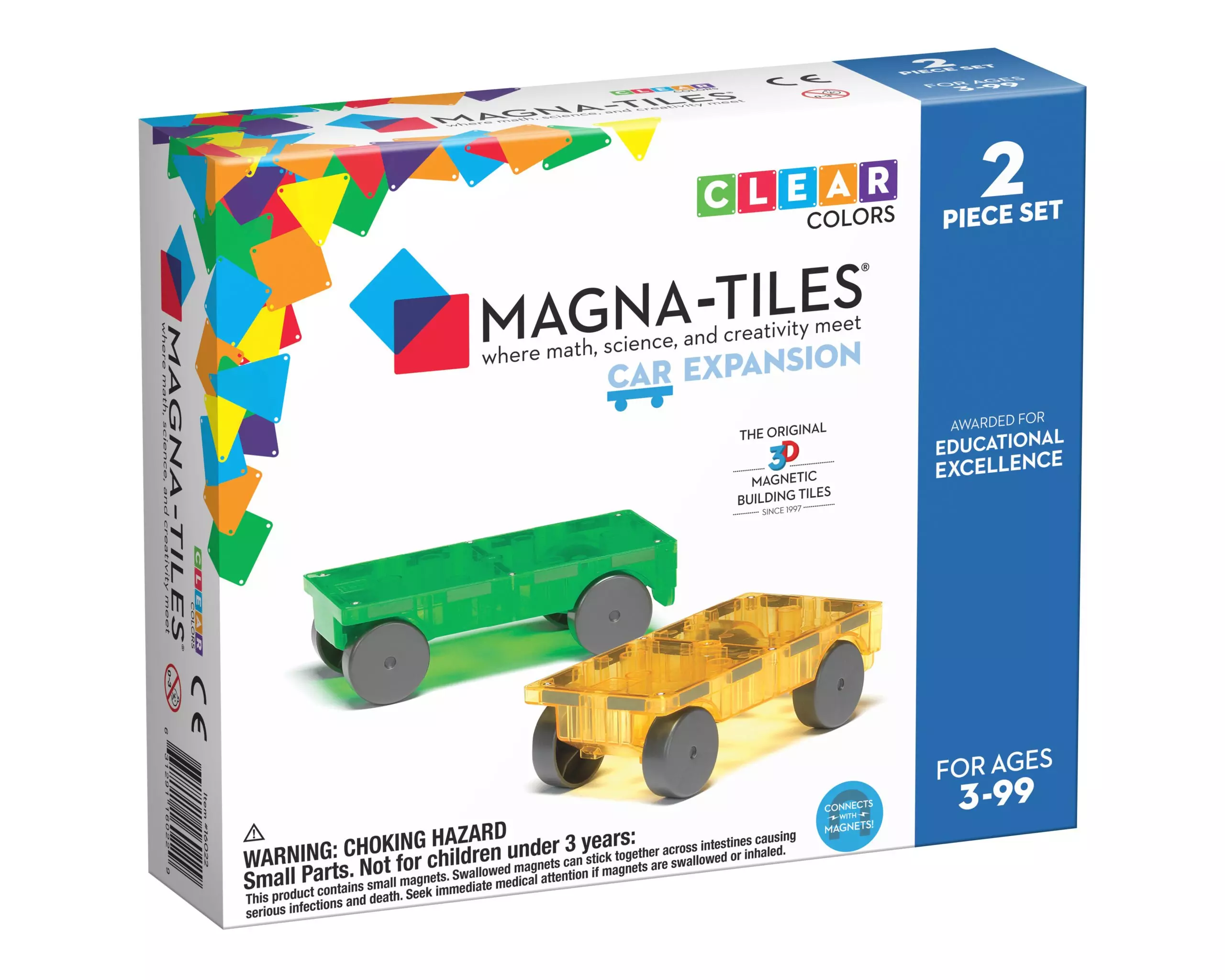 Magna-Tiles Cars Pcs Expansion Set 90216
