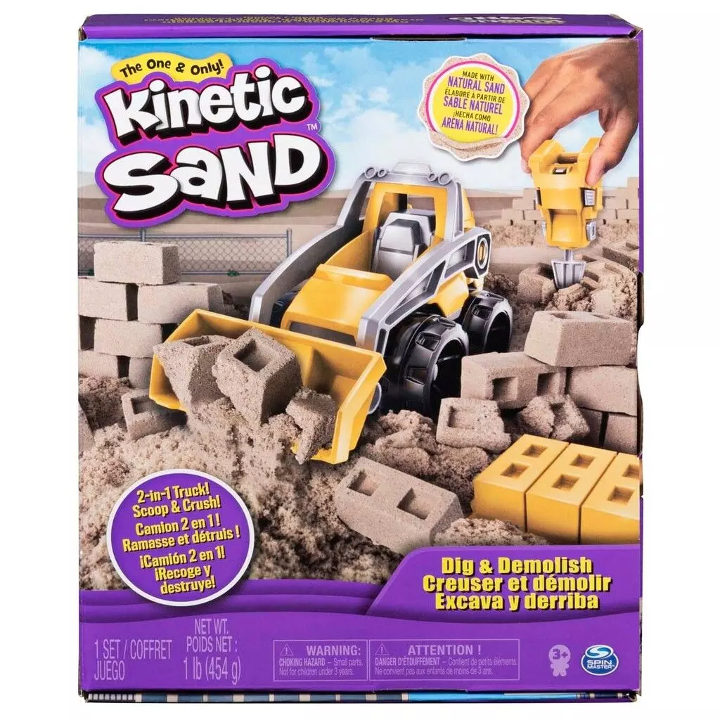 Kinetic Sand Digdemolish Set 6044178