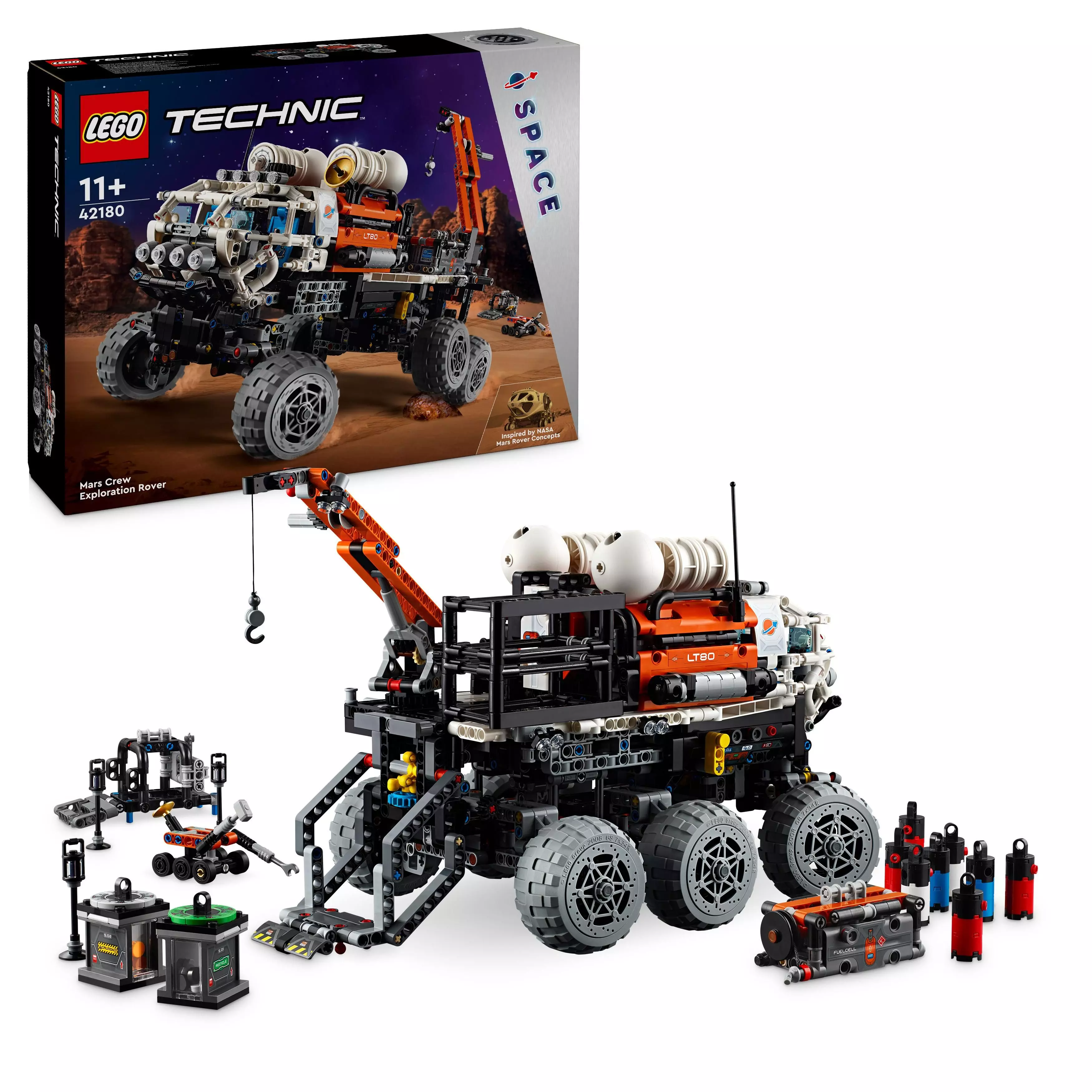 Lego Technic Mars-Tutkijoiden Kulkija 42180