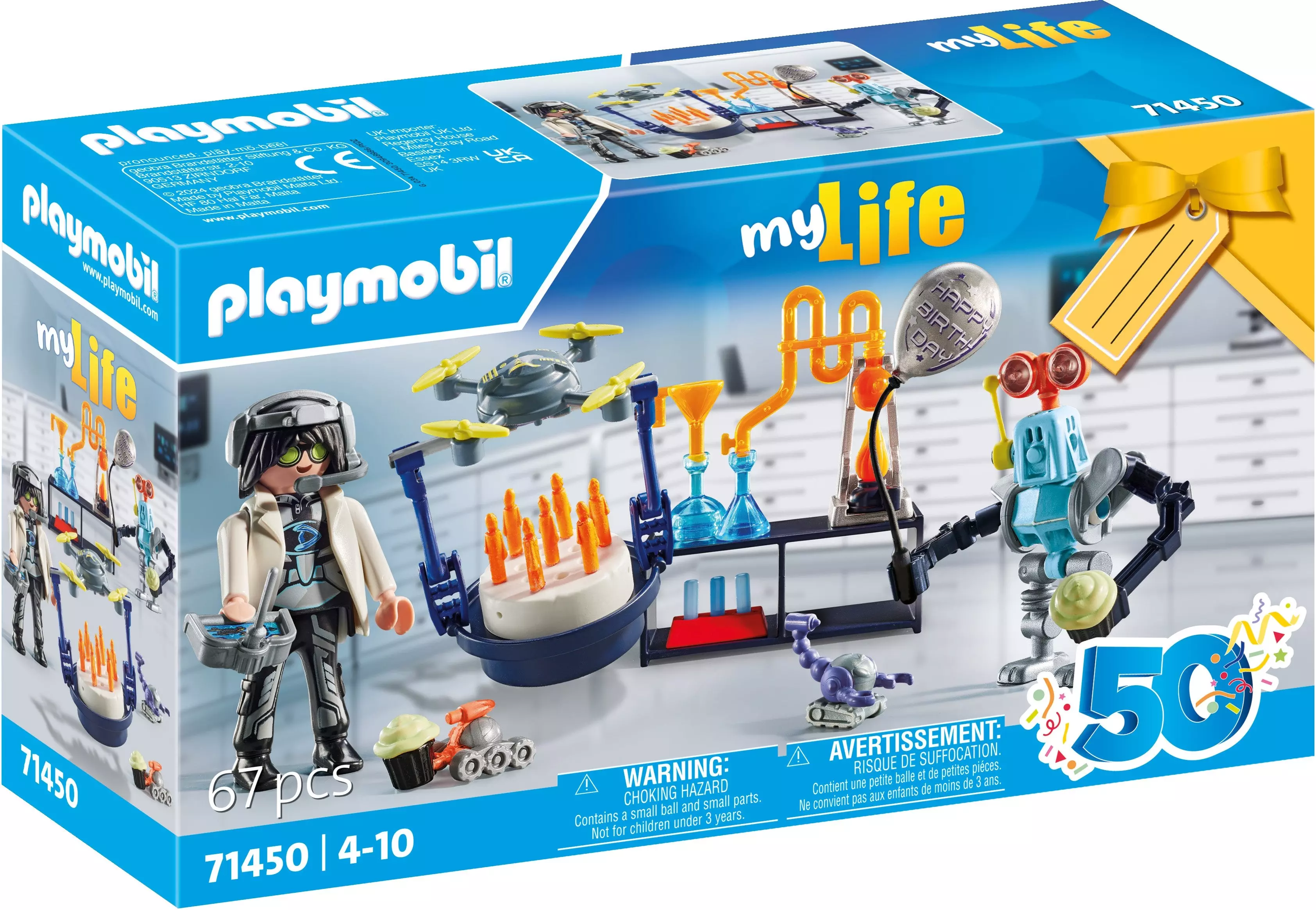Playmobil Researchers With Robots 71450
