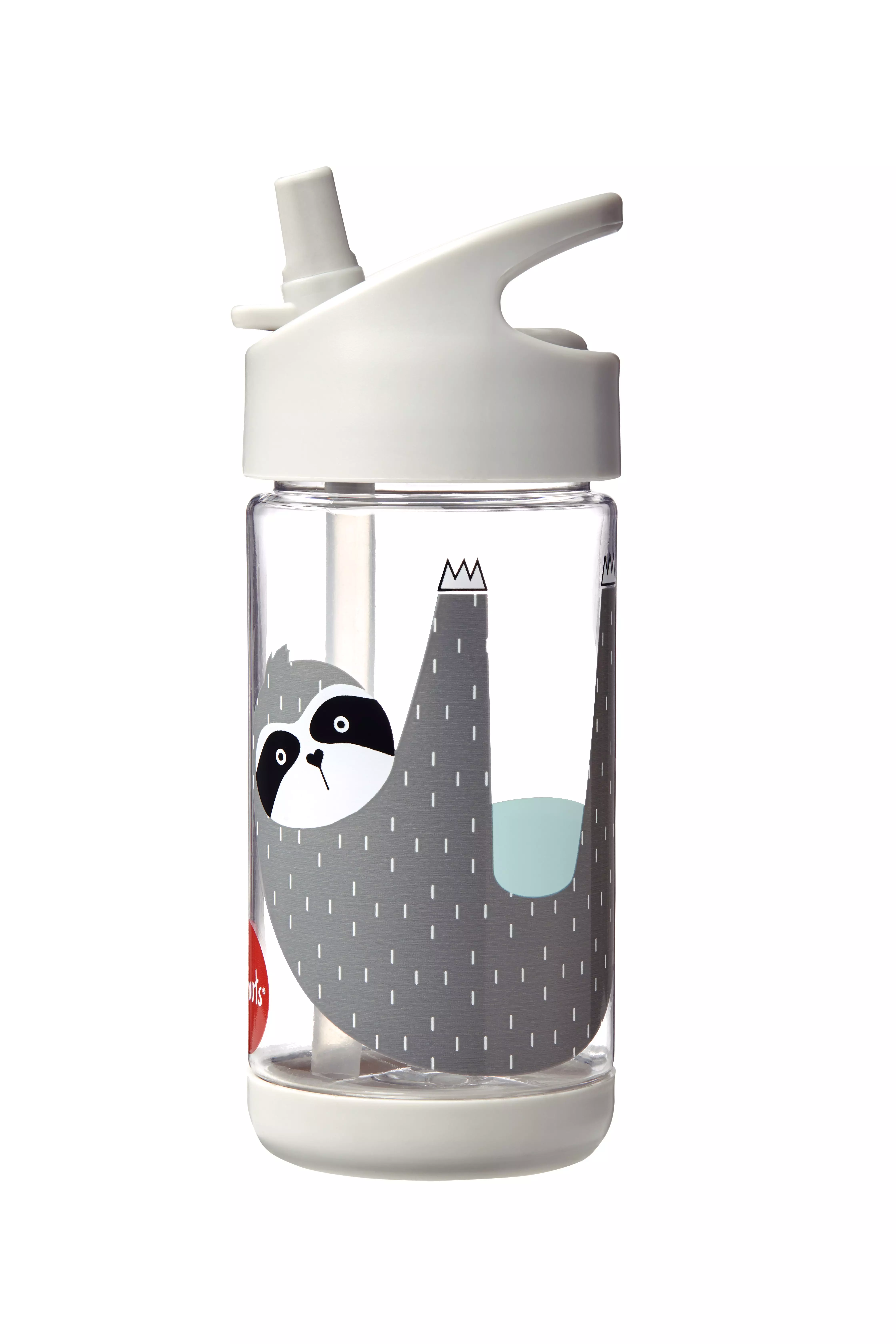 Sprouts Water Bottle Gray Sloth