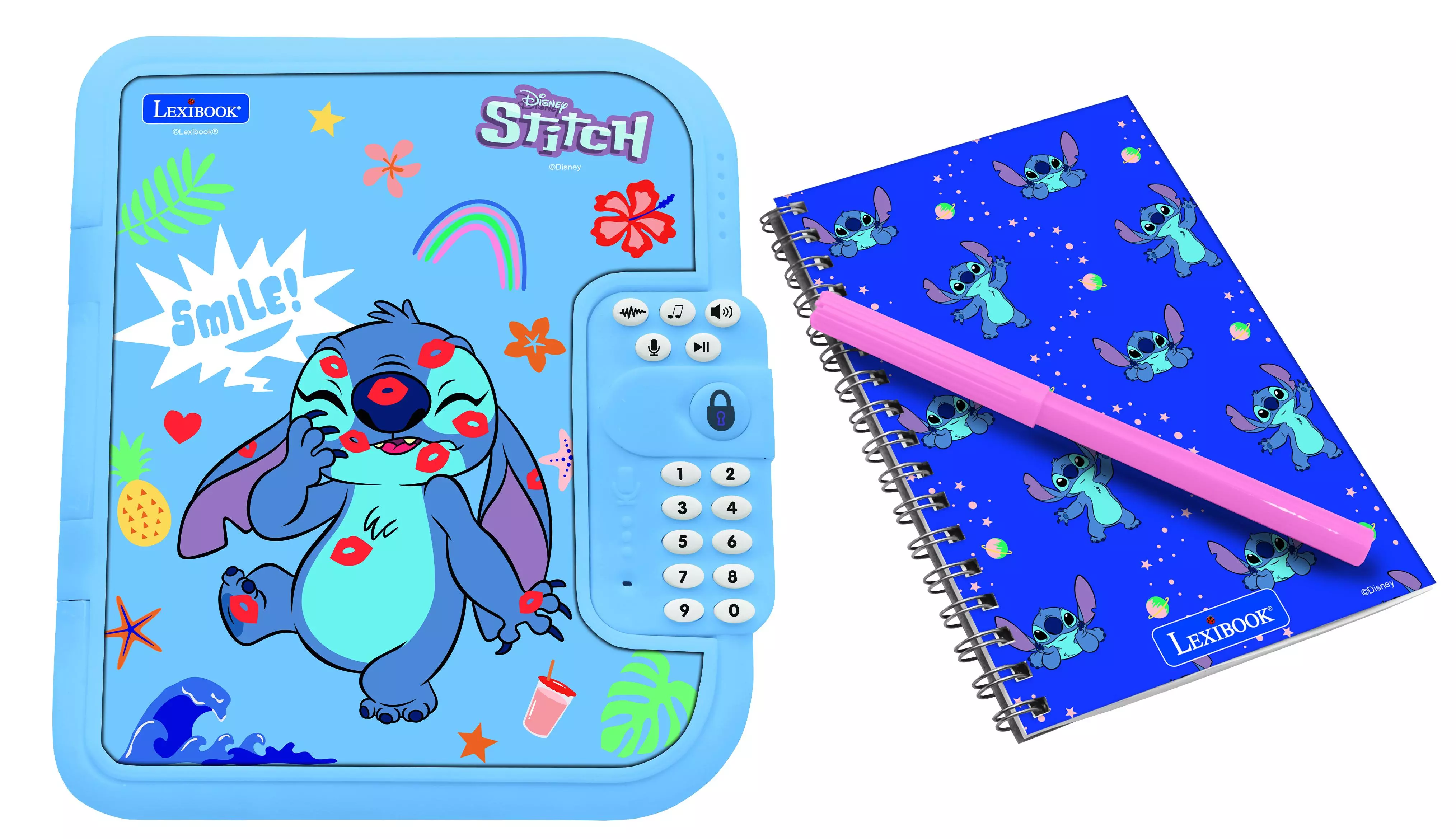 Lexibook Stitch Secret Safe Electronic Diary