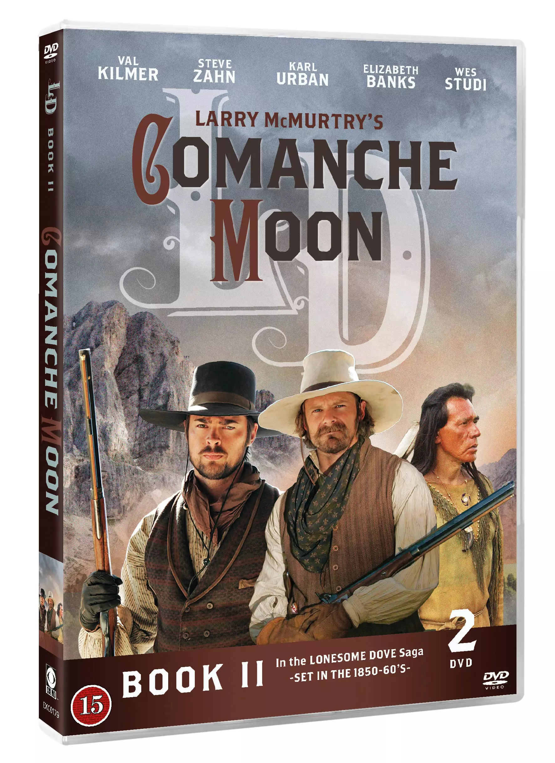 Comanche Moon Mini Series Dvd Box