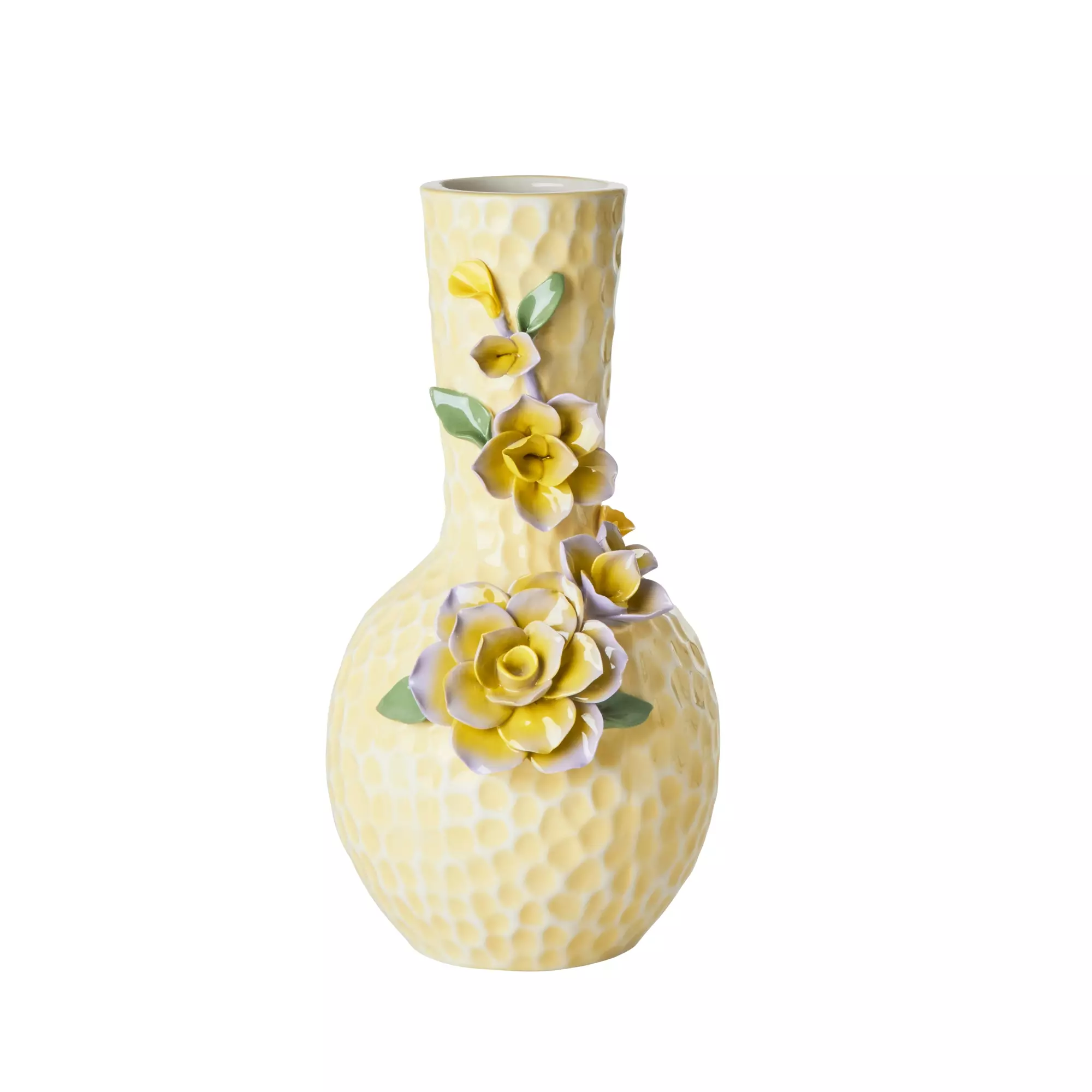 Rice Ceramic Small Vase Cream