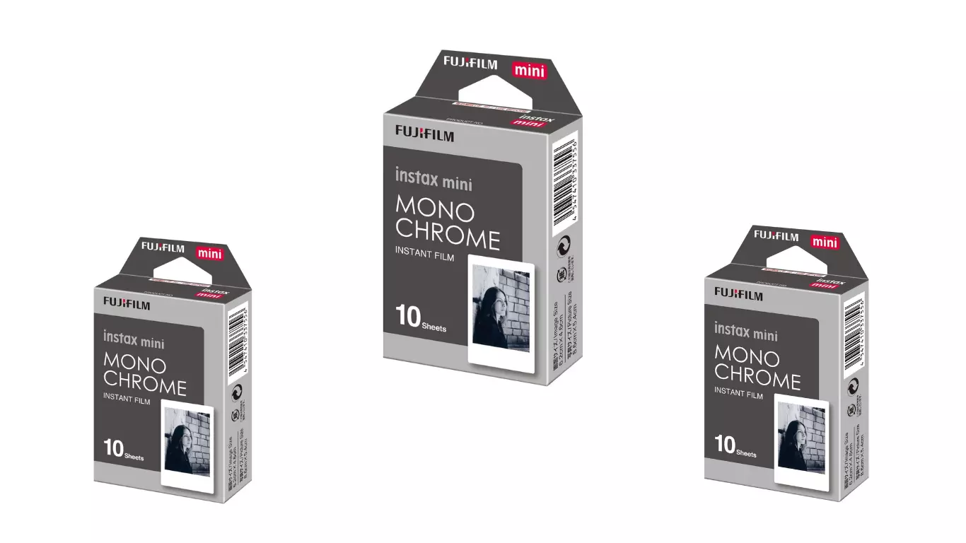 Fuji Instax Mini Film Monochrome -Pack