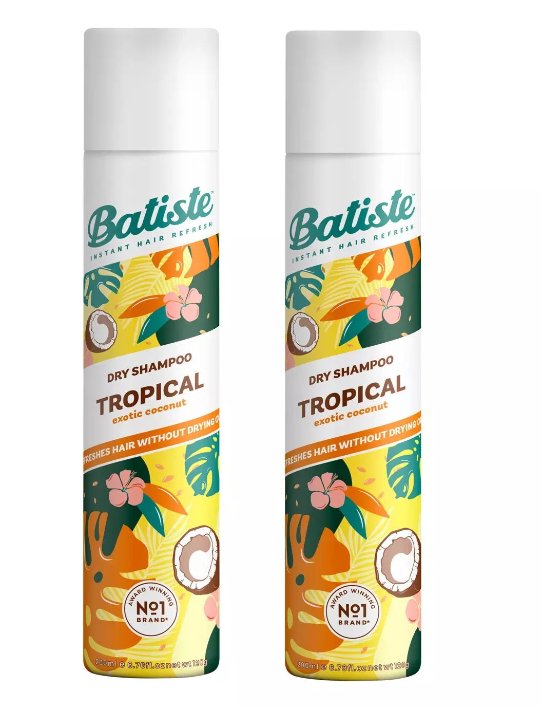 Batiste X Dry Shampoo Tropical 200Ml