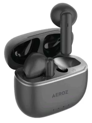 Aeroz Tws-1000 Black True Wireless Earbuds