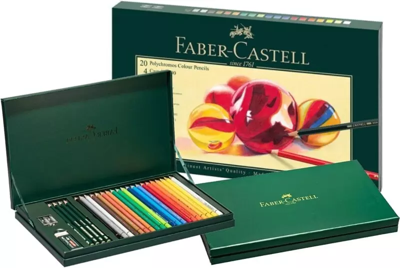 Faber-Castell Polychromos Gift Set Plus Accessories