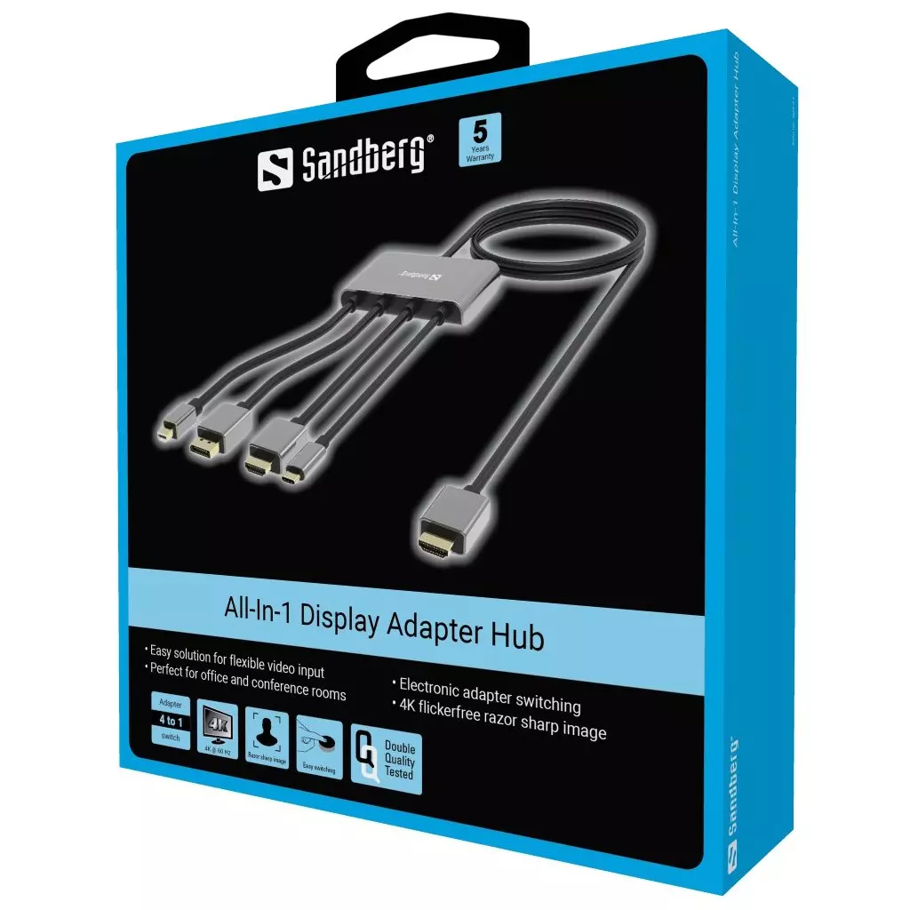 Sandberg All-In-Display Adapter Hub