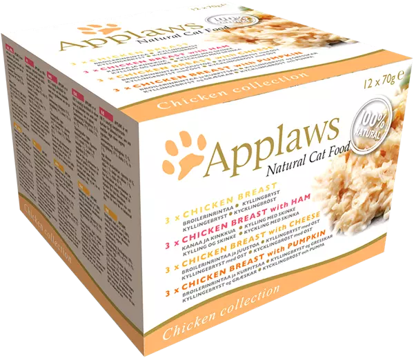 Applaws Wet Cat Food Multipack 12X70