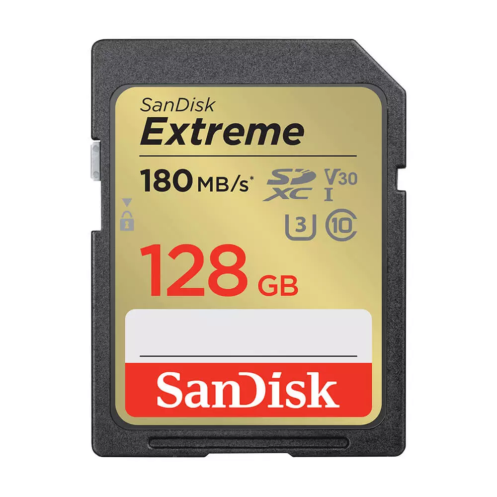 Sandisk Sdxc Extreme 128Gb 180Mb-S Uhs-I