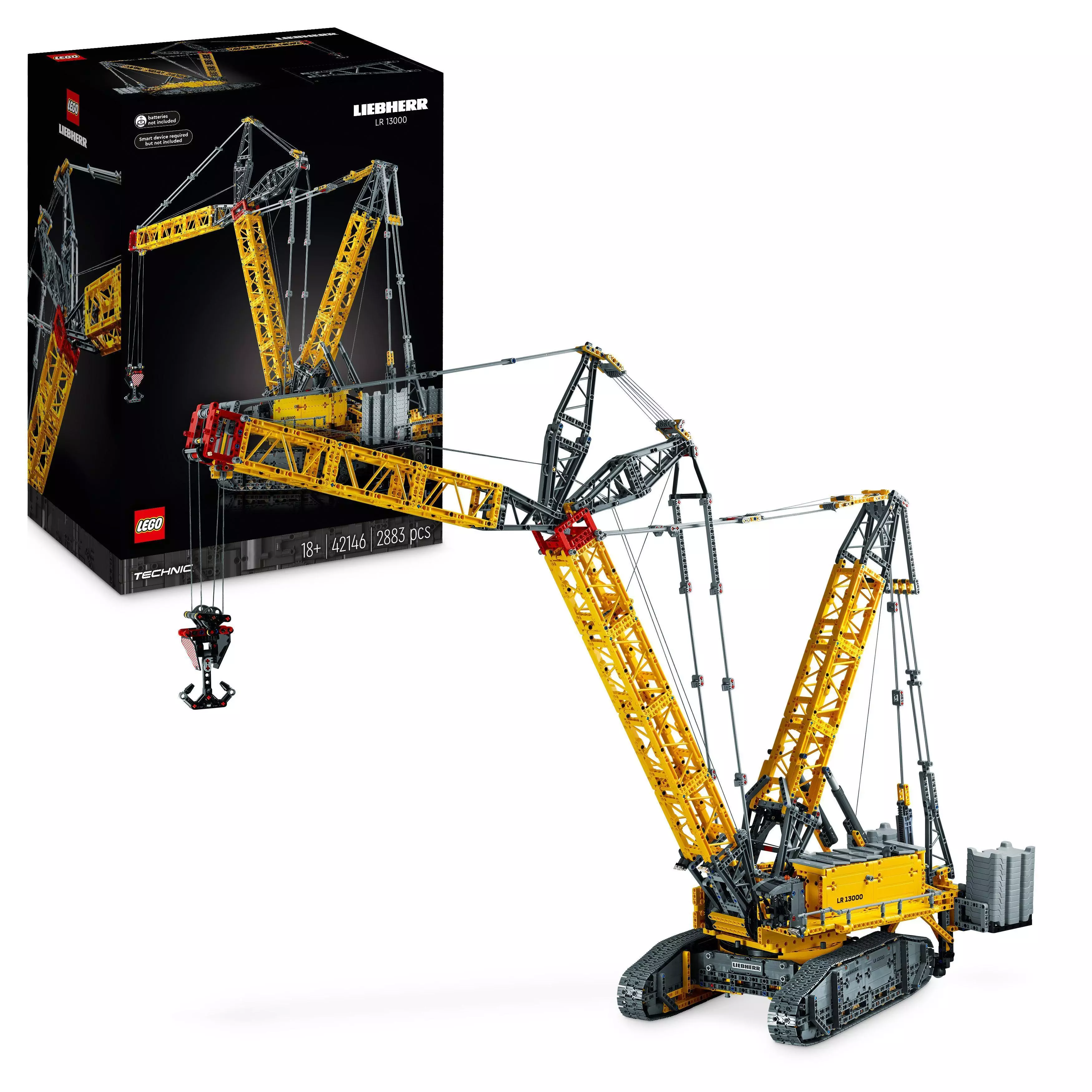 Lego Technic Liebherr Lr 13000‑Telanosturi 42146