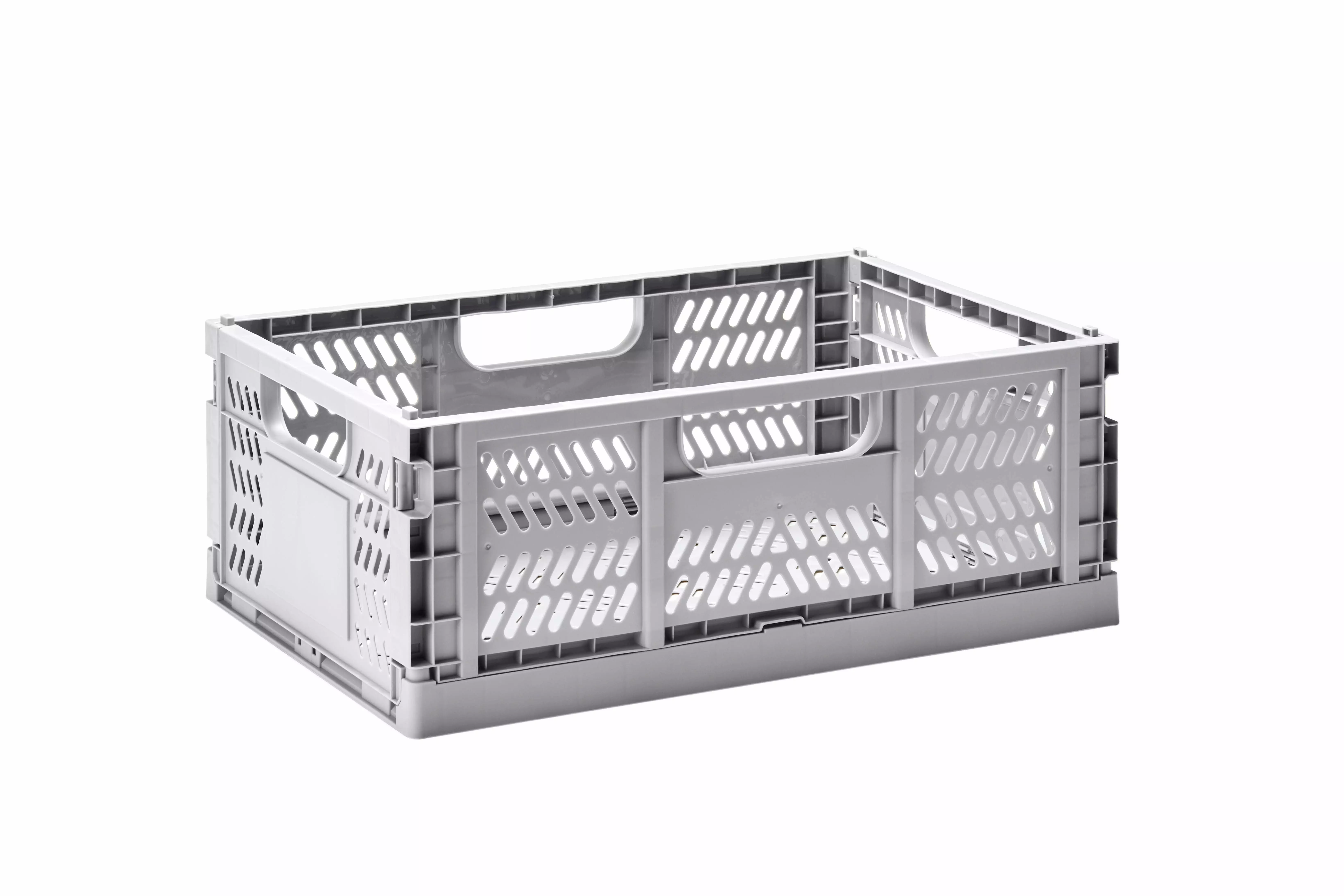 Sprouts Modern Folding Crate Large Light